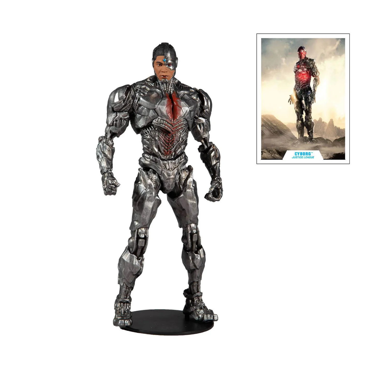 McFarlane DC Justice League Movie 18 cm Figuren - Cyborg Actionfigur