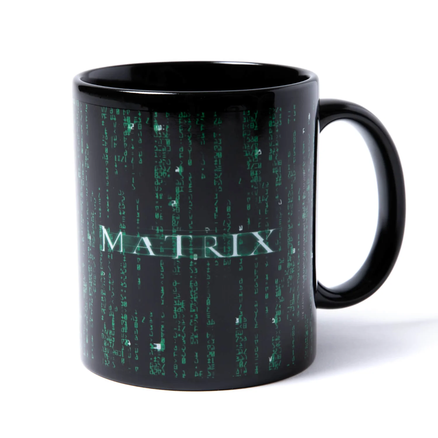 The Matrix Code Tasse - Schwarz