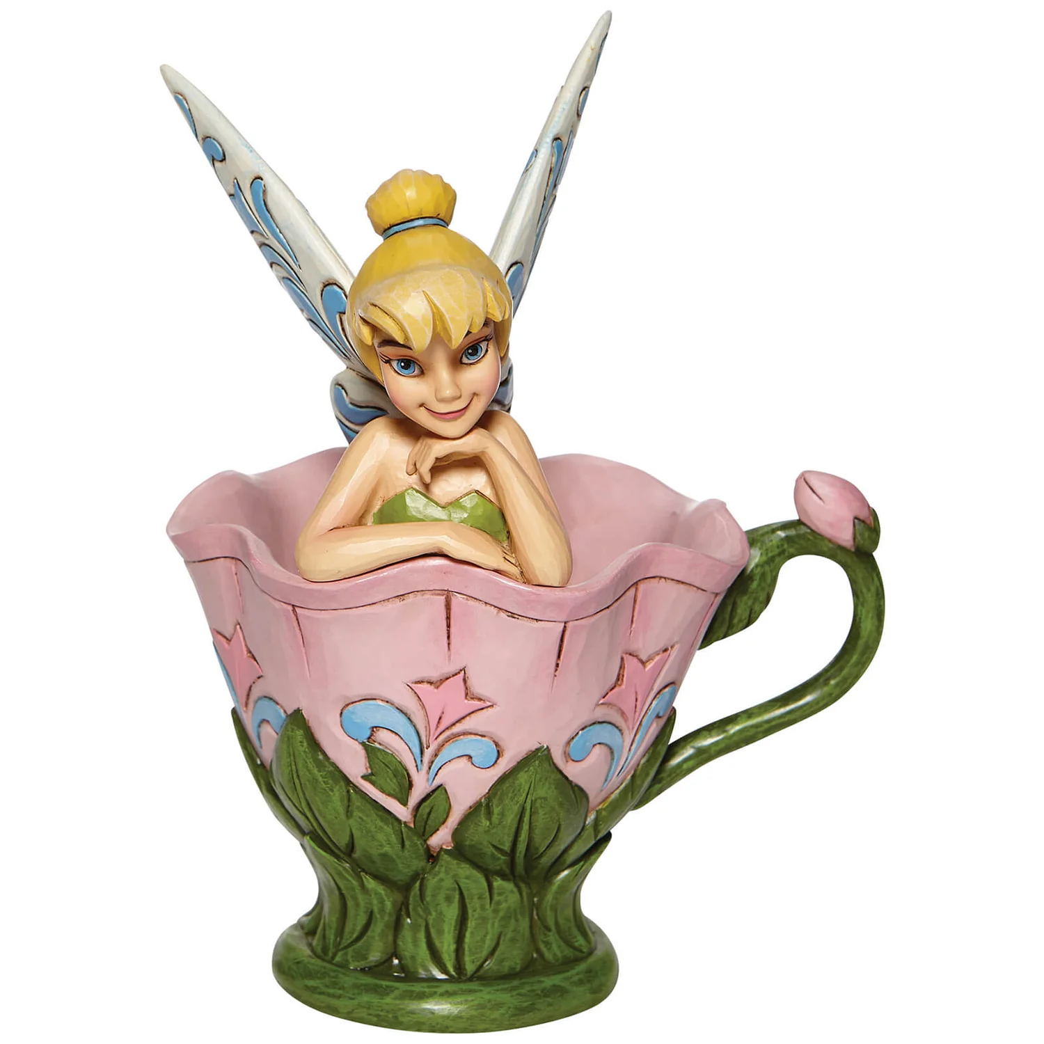Disney Tinkerbell Zittend in een Bloem