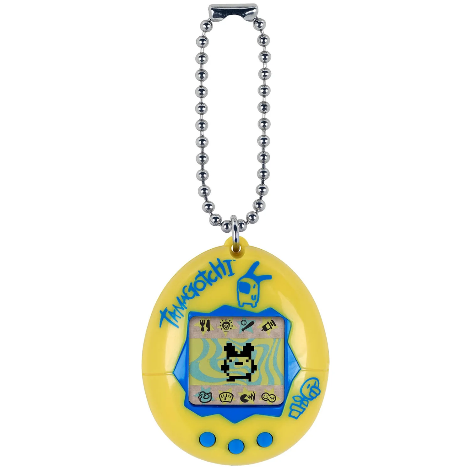 Original Tamagotchi Yellow Blue