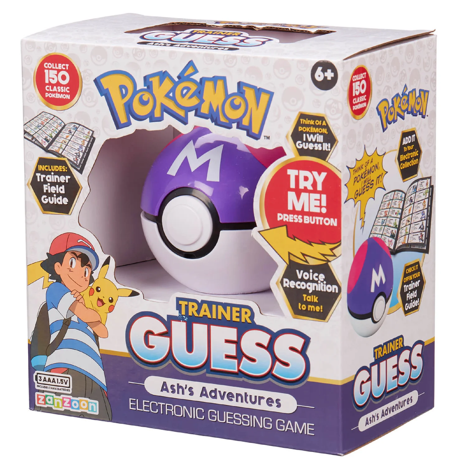 Pokémon Trainer Guess Ash's Adventures Game