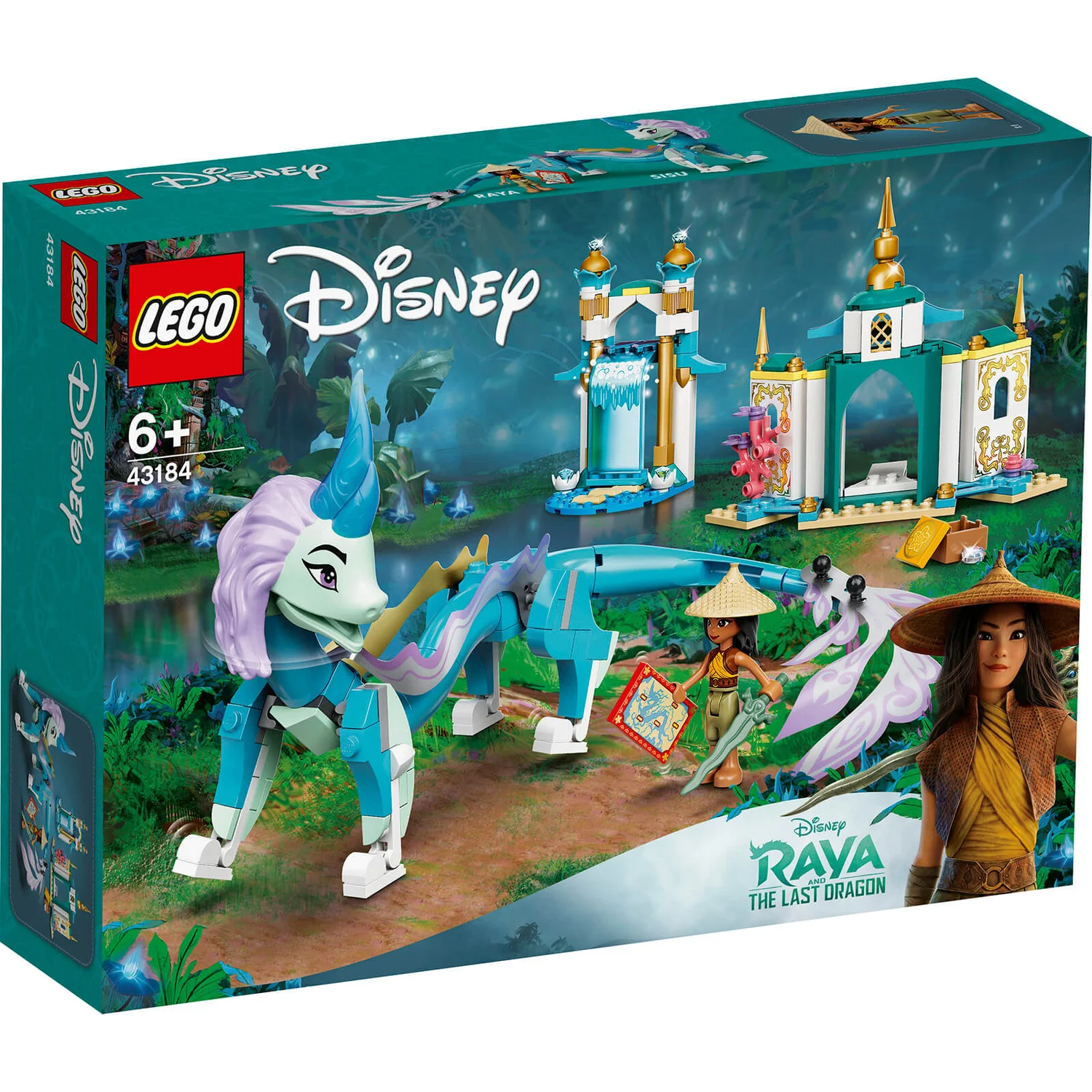 LEGO Disney Princess: Raya and Sisu Dragon Playset (43184)