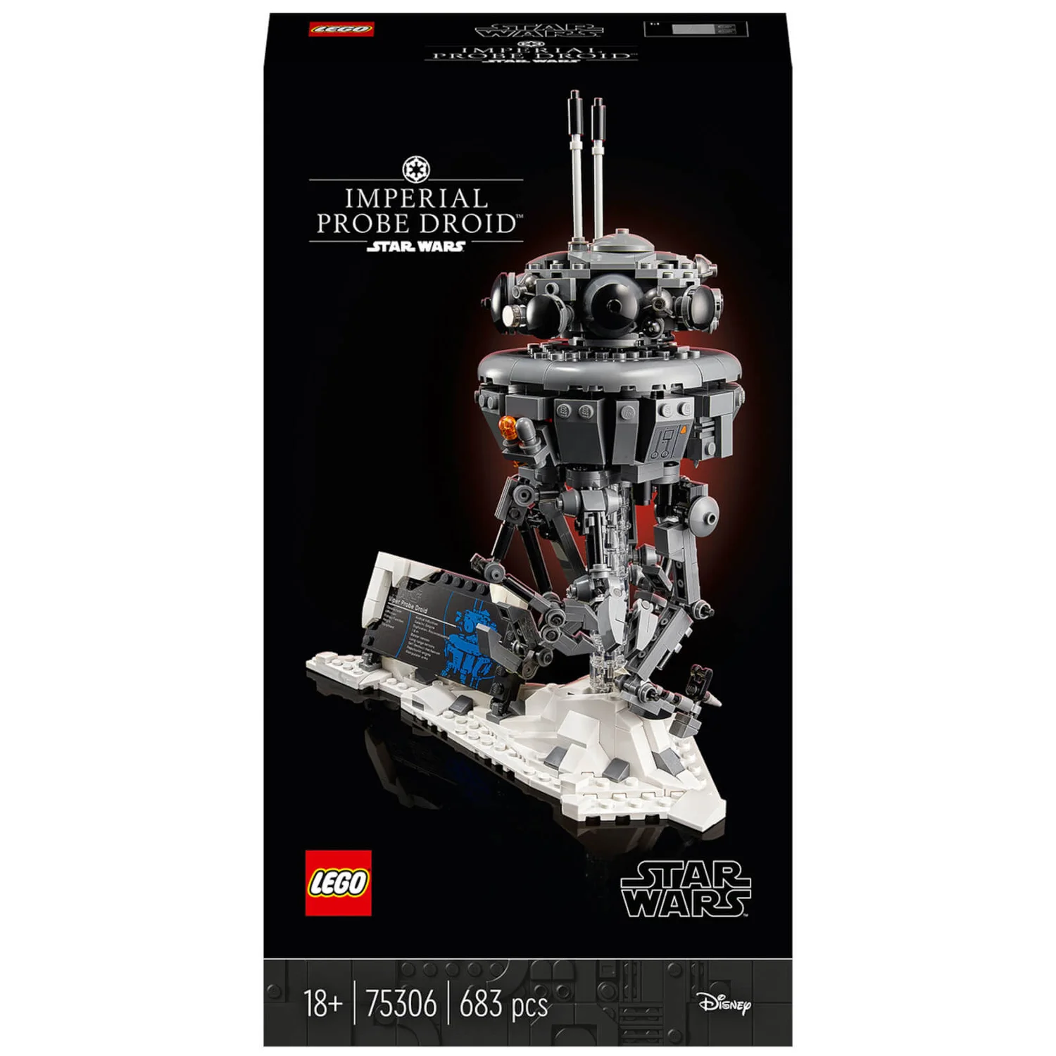 LEGO Star Wars: Imperial Probe Droid Adult Building Set (75306)