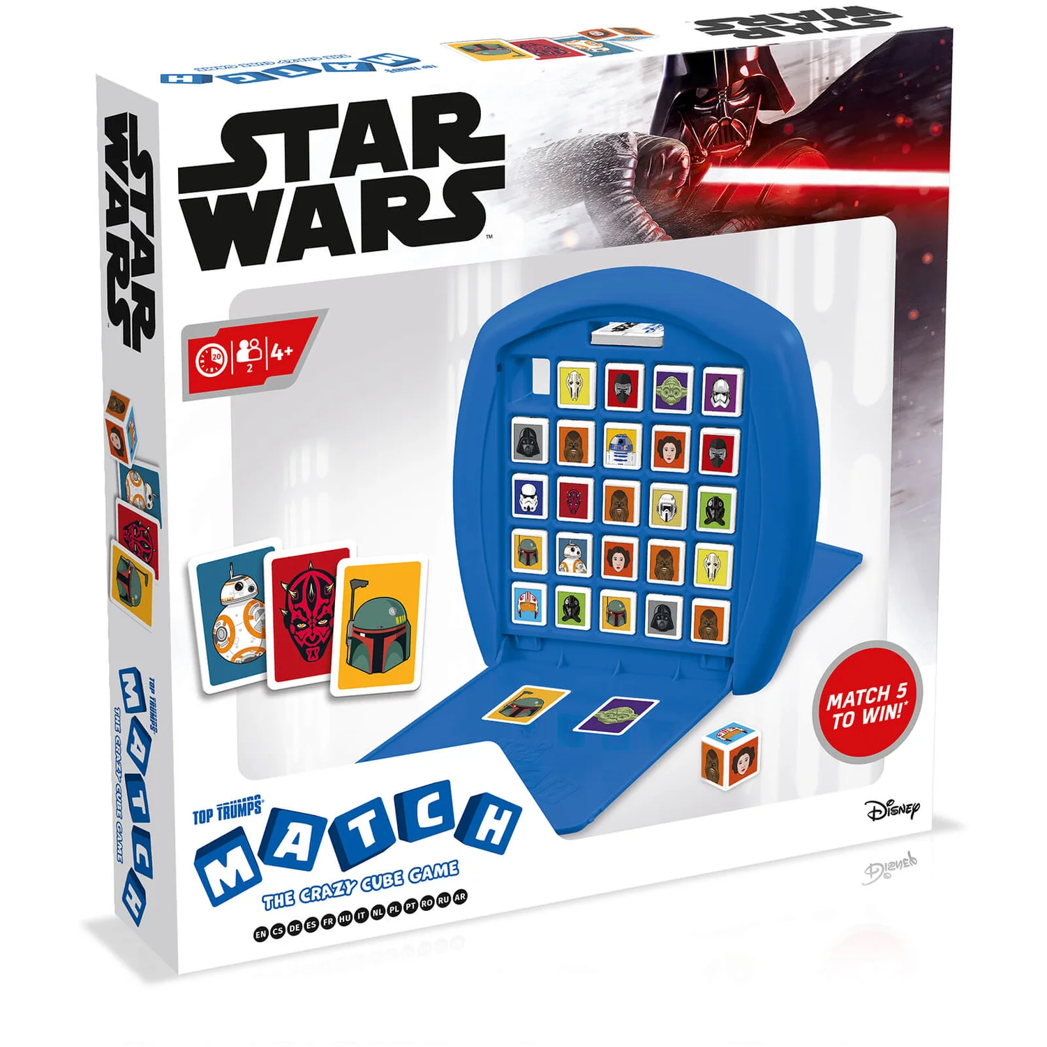 Star Wars Top Trumps Match Board Game