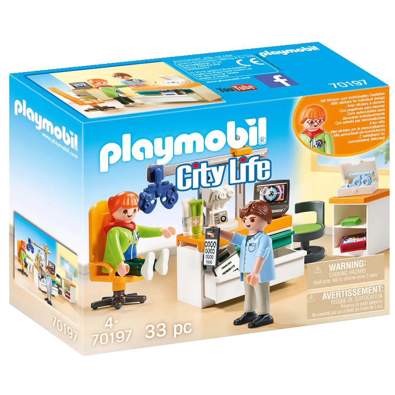 Playmobil City Life Hospital Optician (70197)