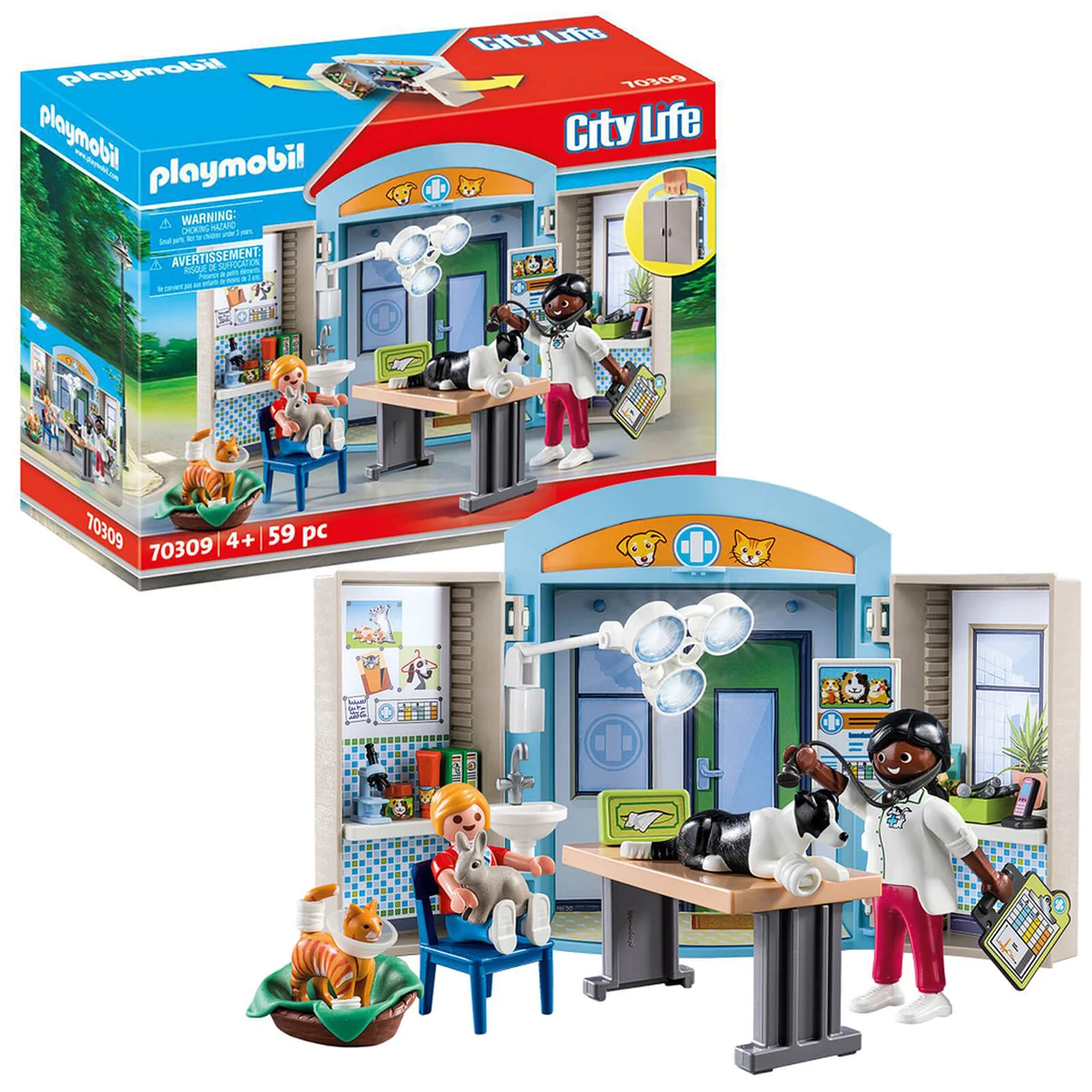 Playmobil Vet Clinic Play Box (70309)