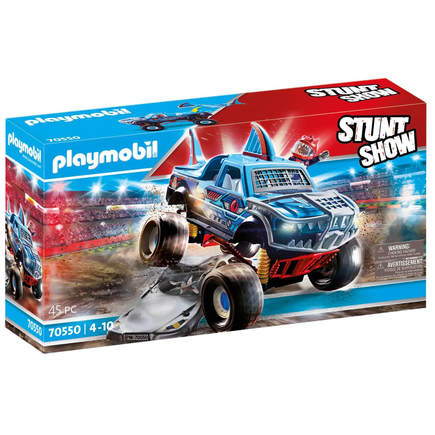 Playmobil Stunt Show Shark Monster Truck (70550)
