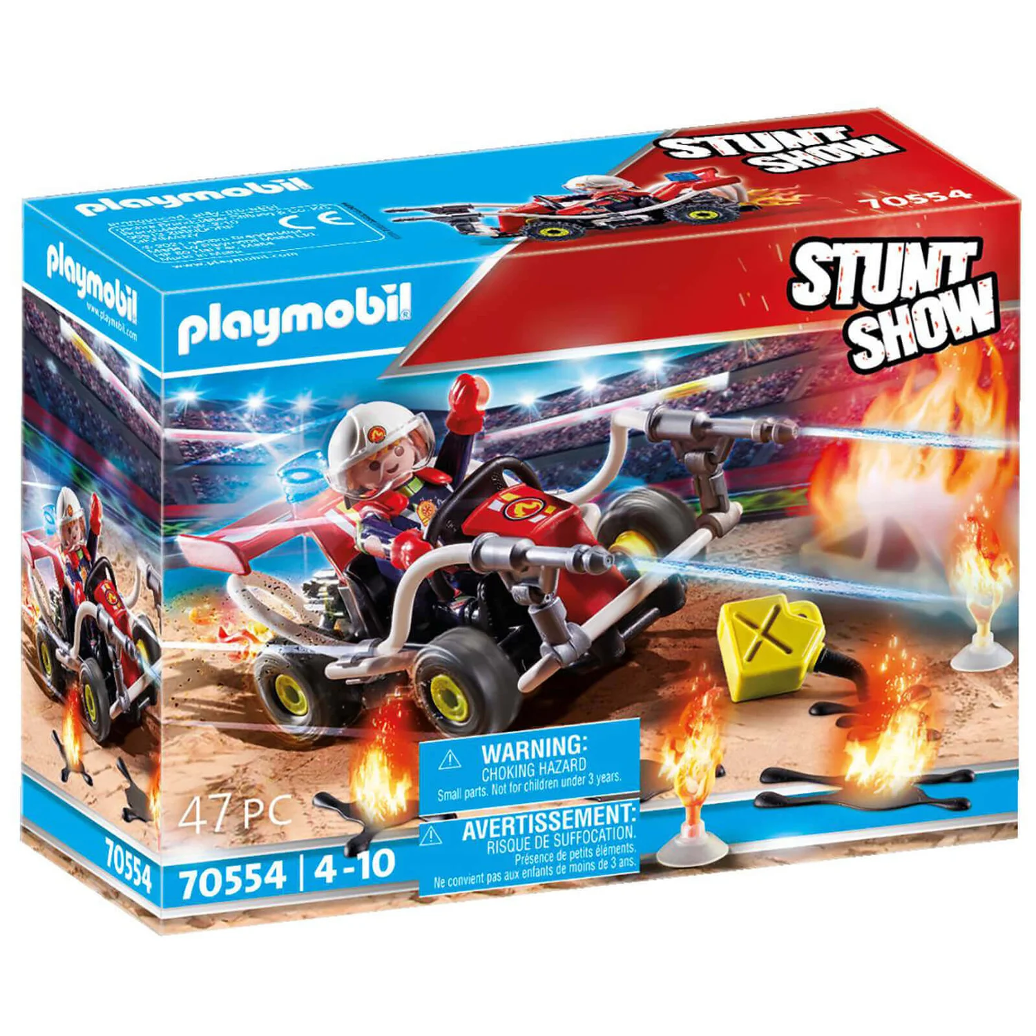 Playmobil Stunt Show Fire Quad (70554)