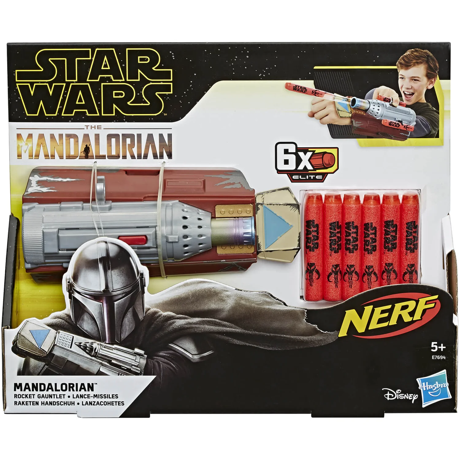 Nerf Star Wars De Mandalorian Raket Gauntlet Blaster