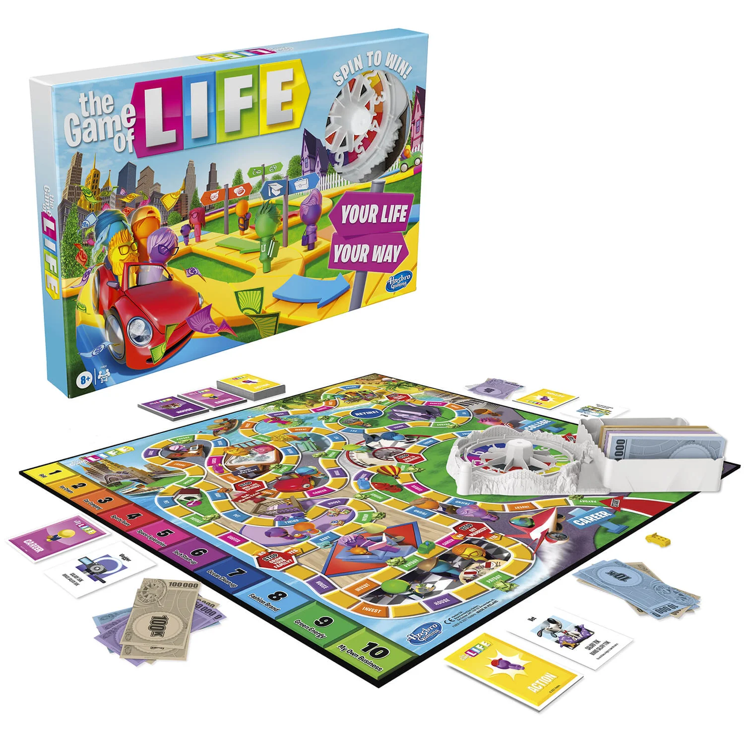 Hasbro Game of Life Board Game - Classic Edition