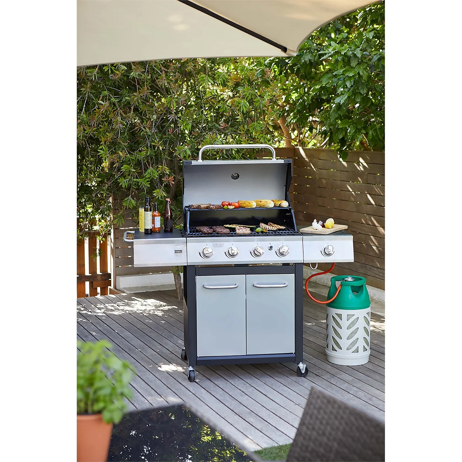 Texas Stardom 4 Burner Gas BBQ – 495162