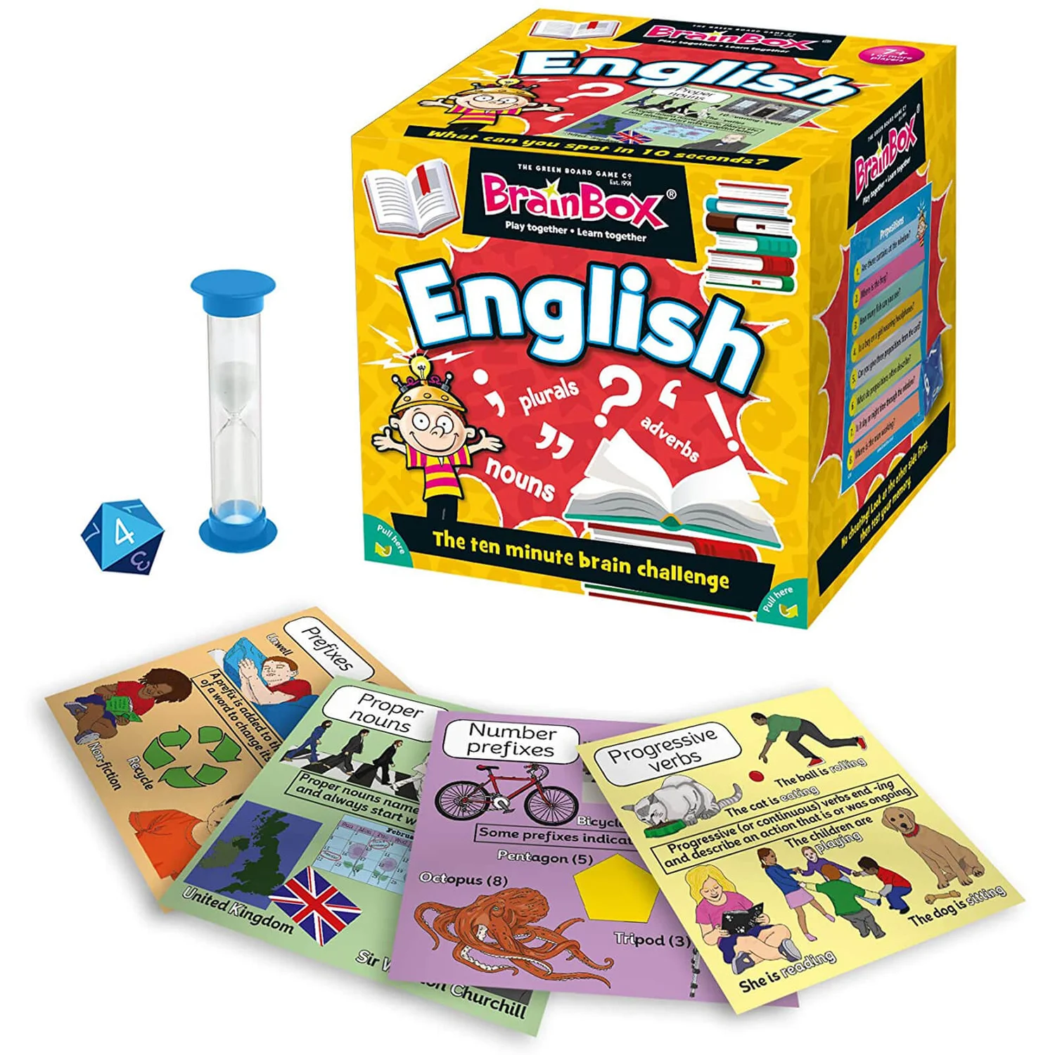 BrainBox Card Game - English Edition Refresh (55 cards)