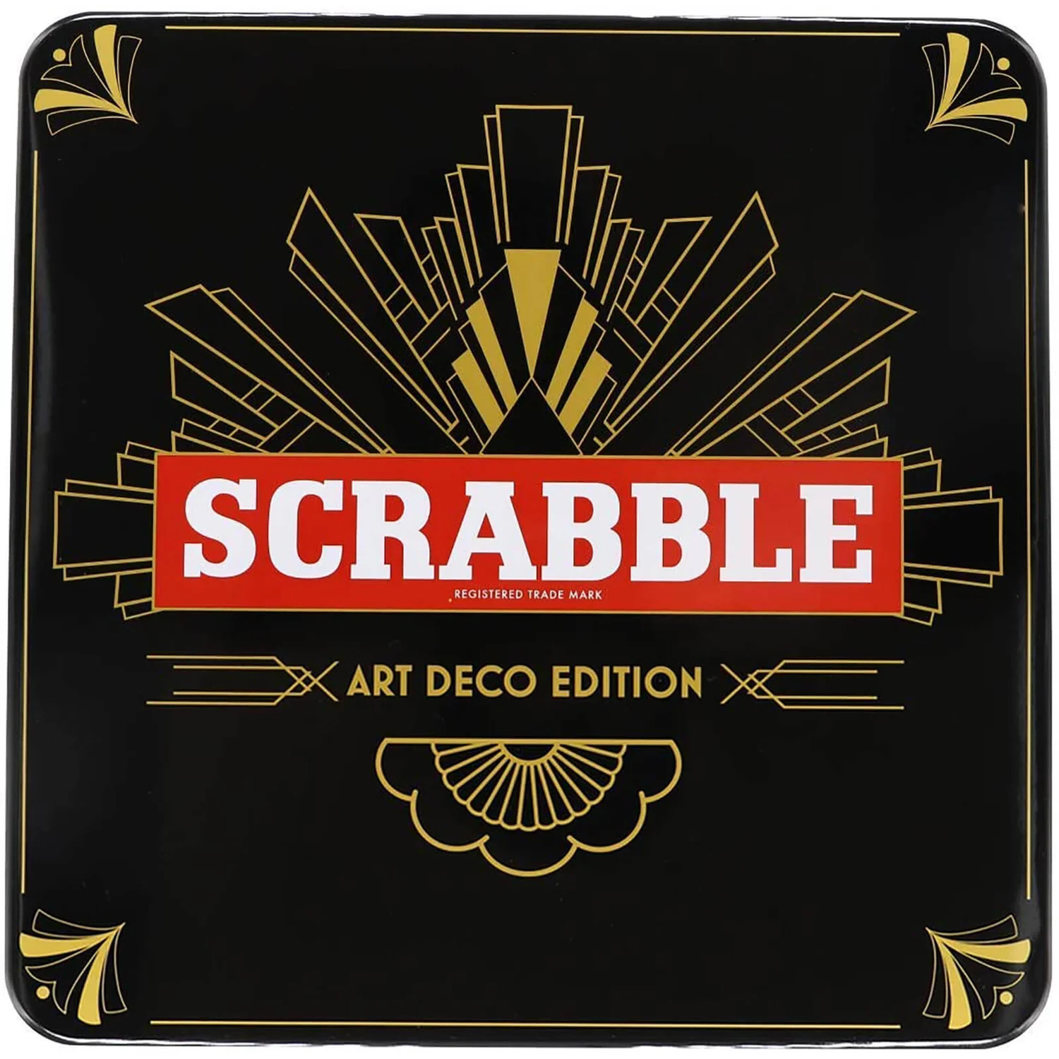 Scrabble Board Game - Art Deco Tin Edition