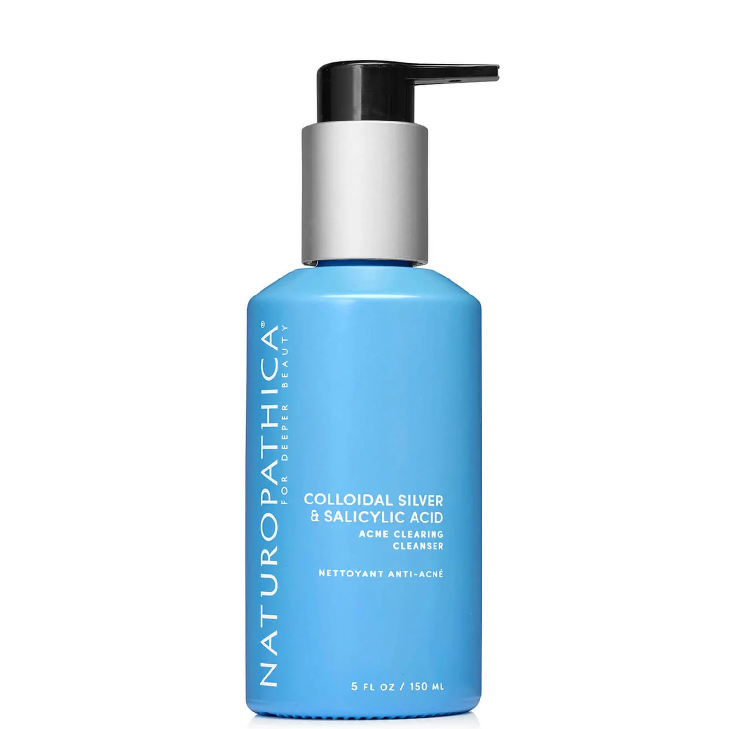 Naturopathica Colloidal Silver Salicylic Acid Acne Clearing Cleanser 5 fl. oz.
