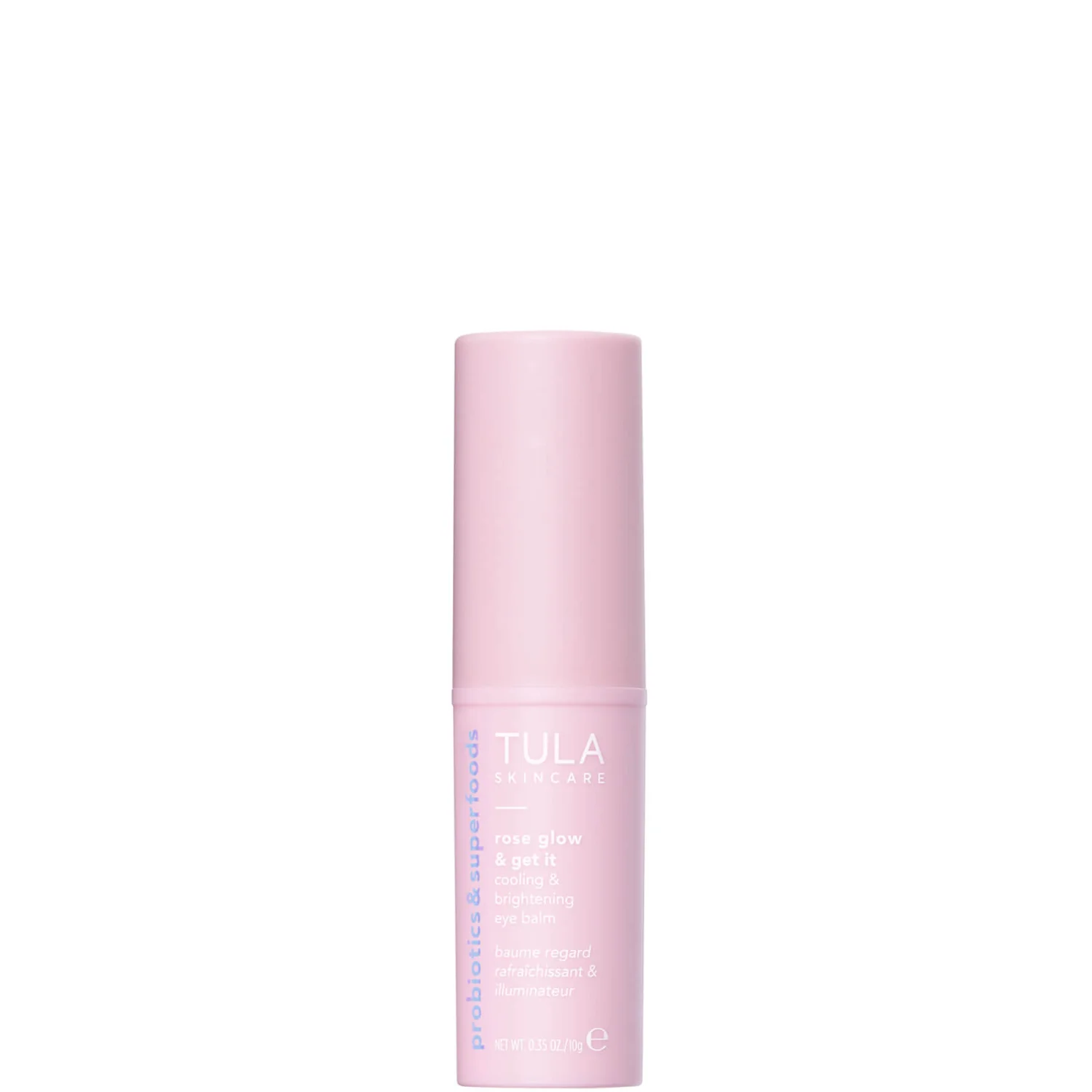 TULA Skincare Rose Glow Get It Cooling Brightening Eye Balm 0.35 oz.