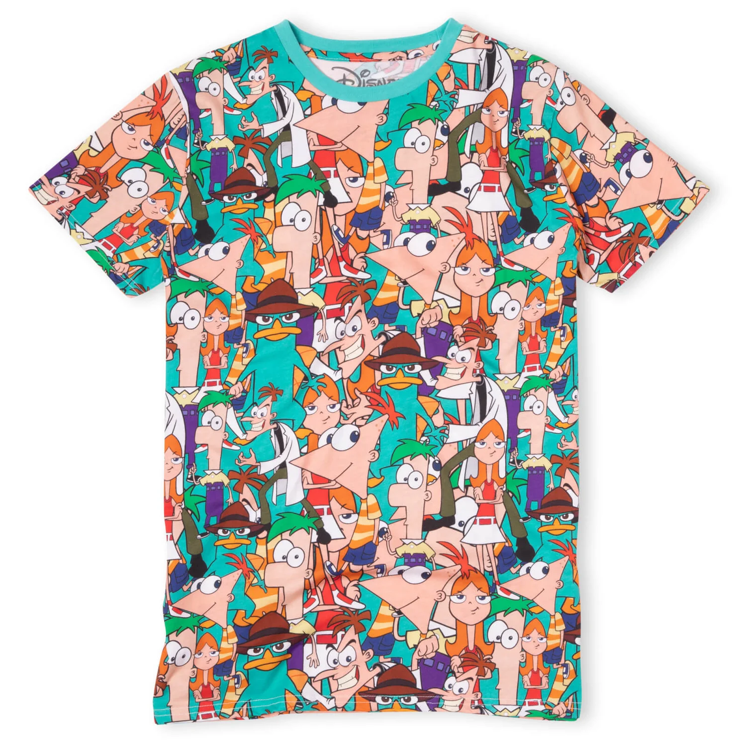 Cakeworthy Phineas And Ferb AOP T-Shirt