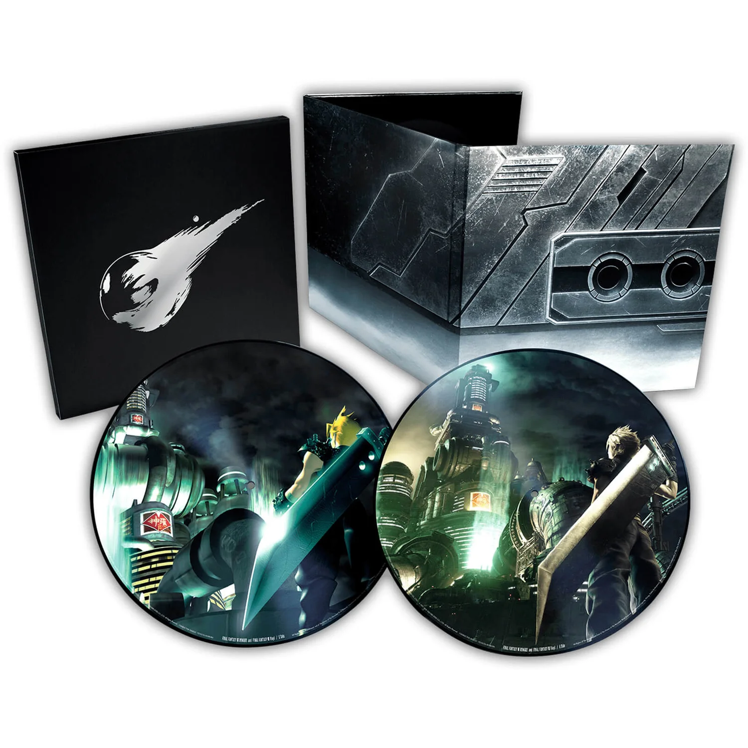 Final Fantasy 7 Remake und Final Fantasy 7 LP Set Japanische Ausgabe