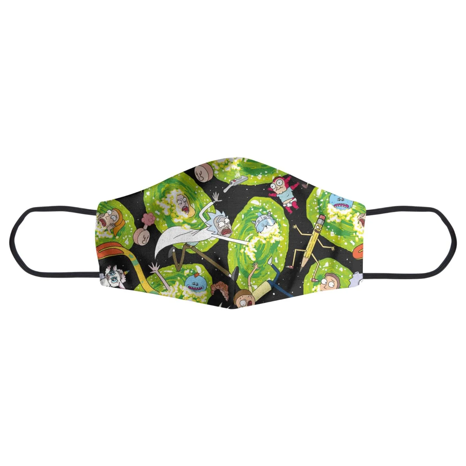 Rick And Morty Portal Face Mask
