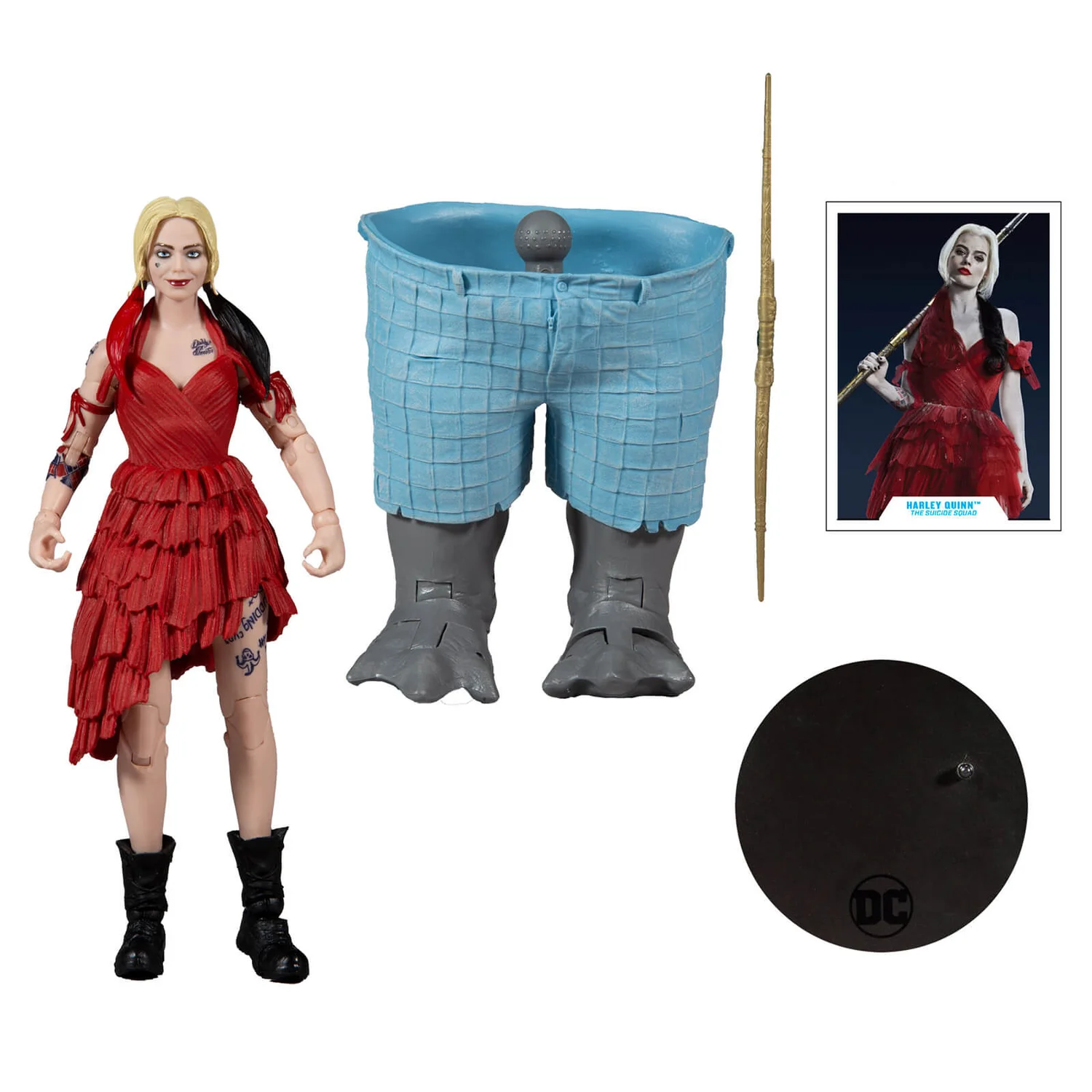 McFarlane DC Comics Suicide Squad Movie 7" Build-A-Figure - Harley Quinn