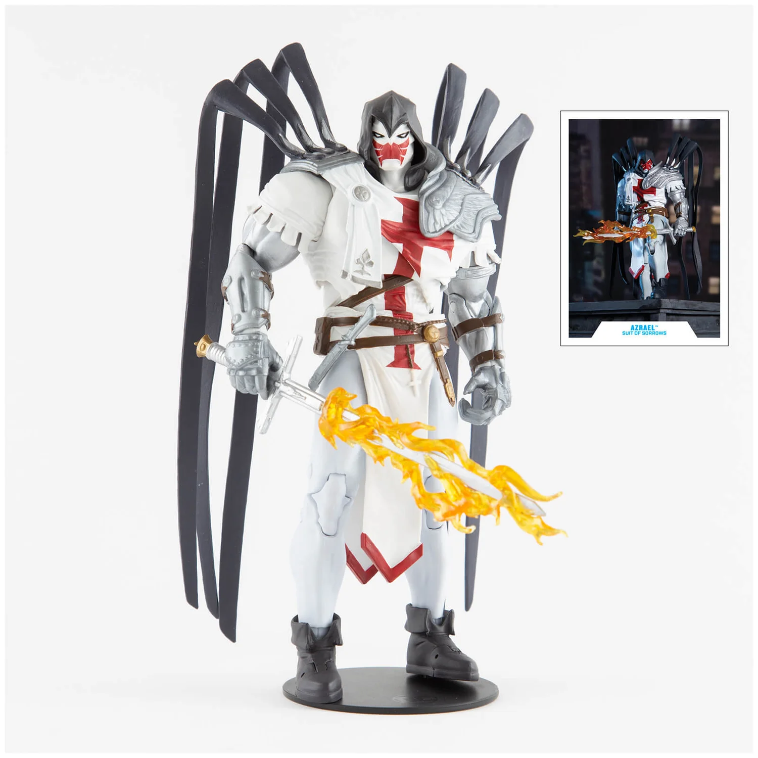 McFarlane DC Multiverse 7" Figure - Azrael (Suit of Sorrows) (Gold Label)
