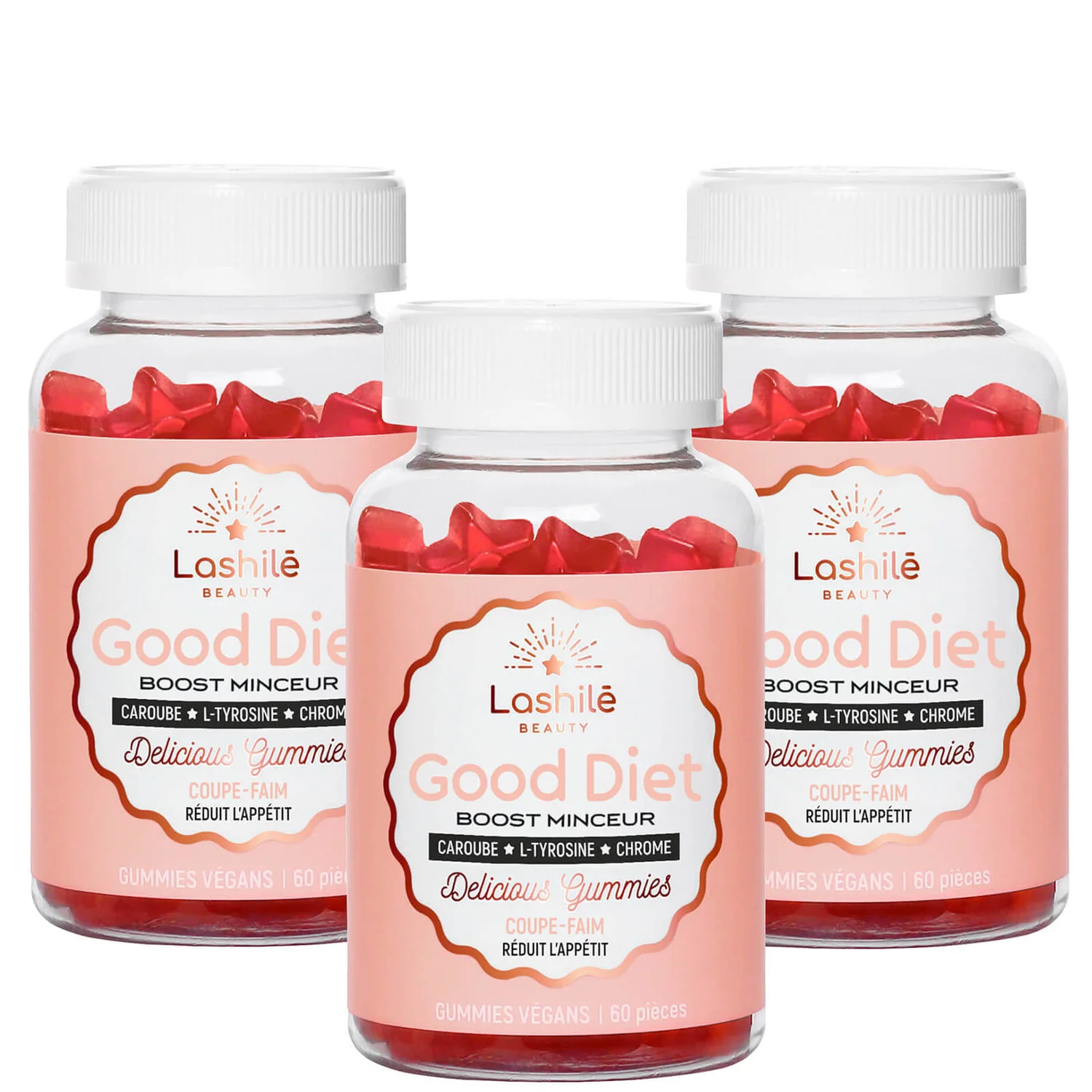 Lashilé Good Hair 60 Gummies Vitamins Boost