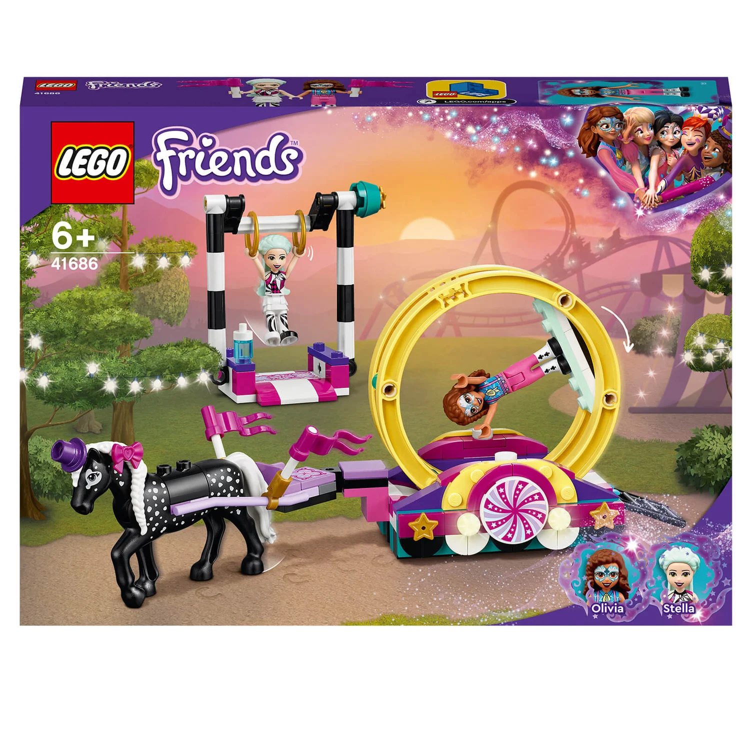 LEGO Friends: Magical Acrobatics Gymnastics Playset (41686)