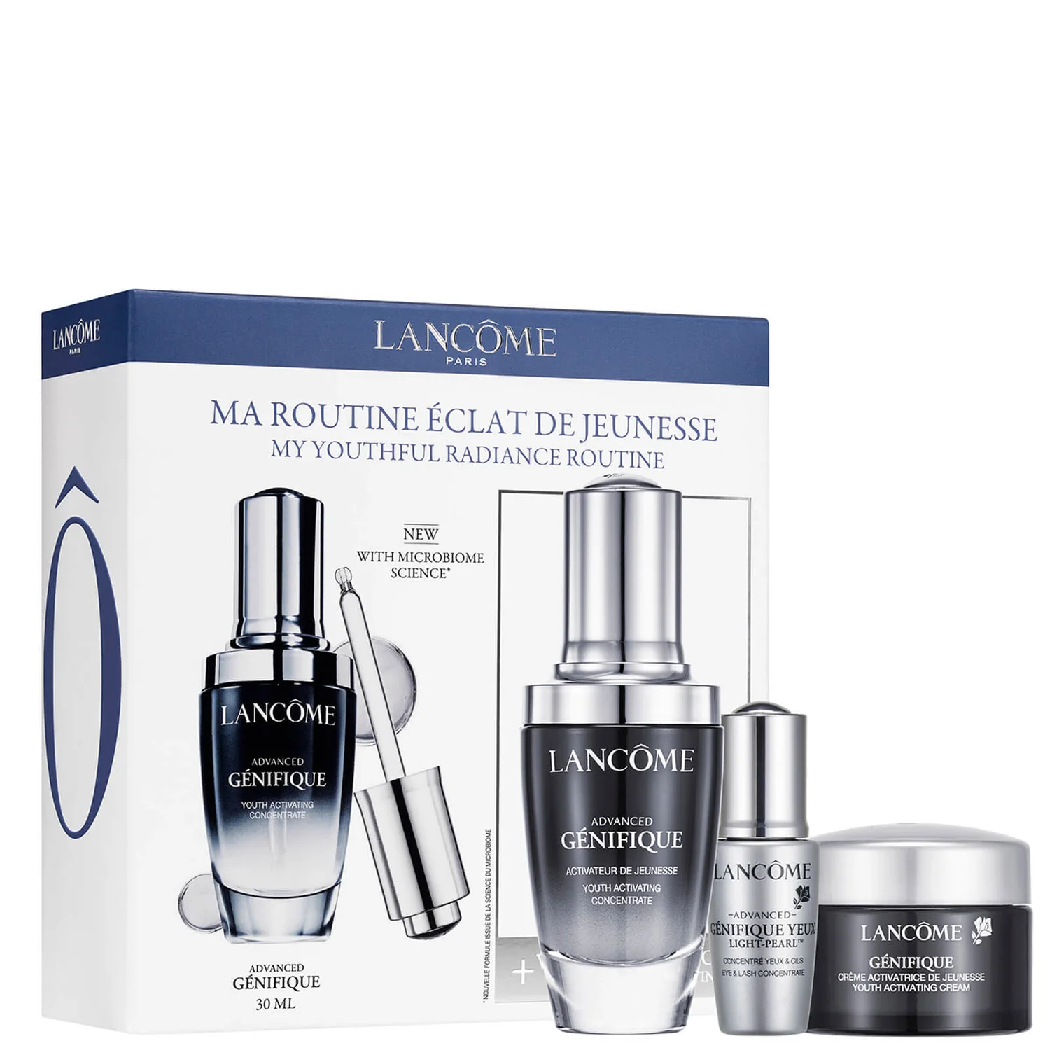 Sada péče o pleť Lancôme Advanced Génifique Serum Lancôme Advanced Génifique pleťové sérum sada