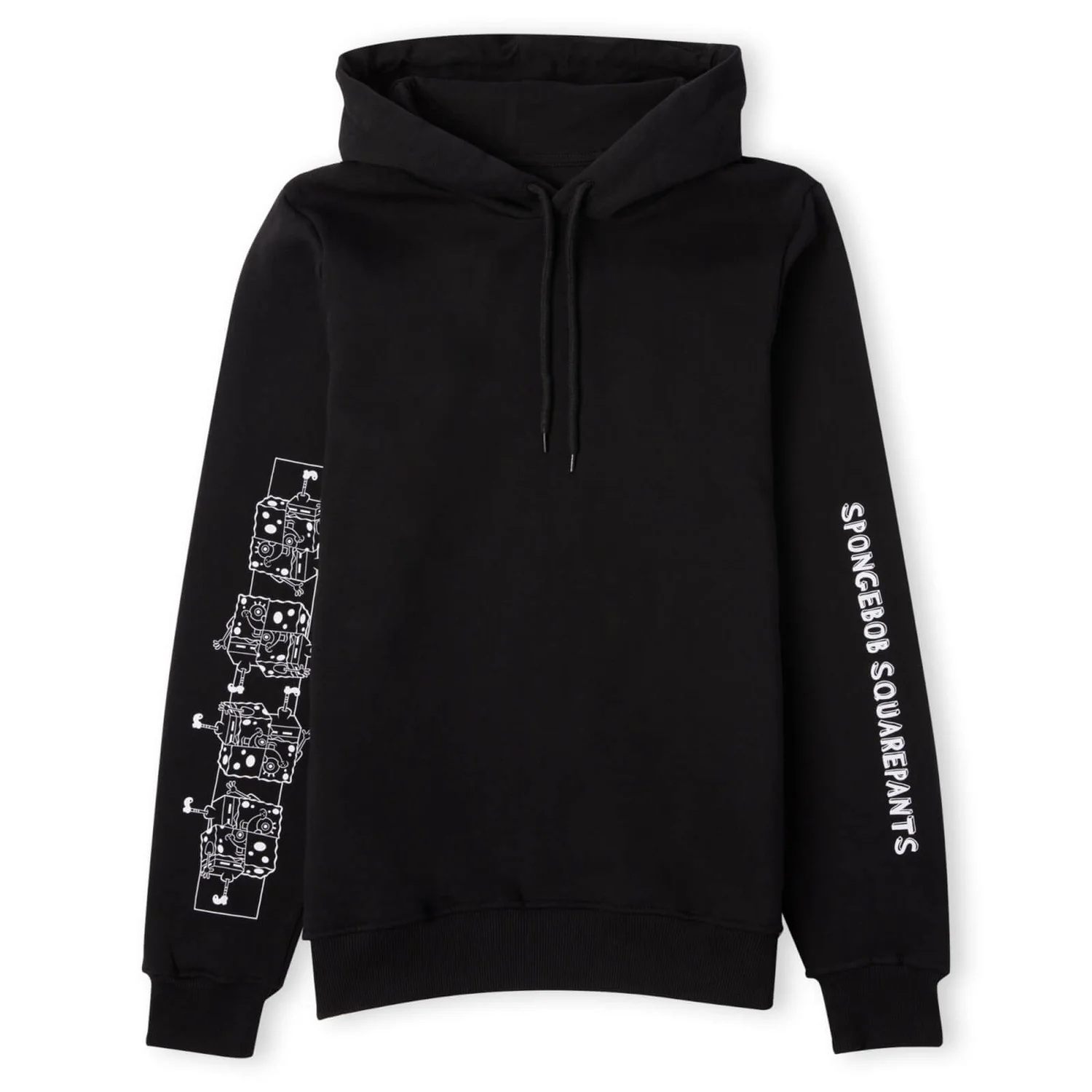 Spongebob Squarepants Stacking Block Bob Unisex Hoodie - Black