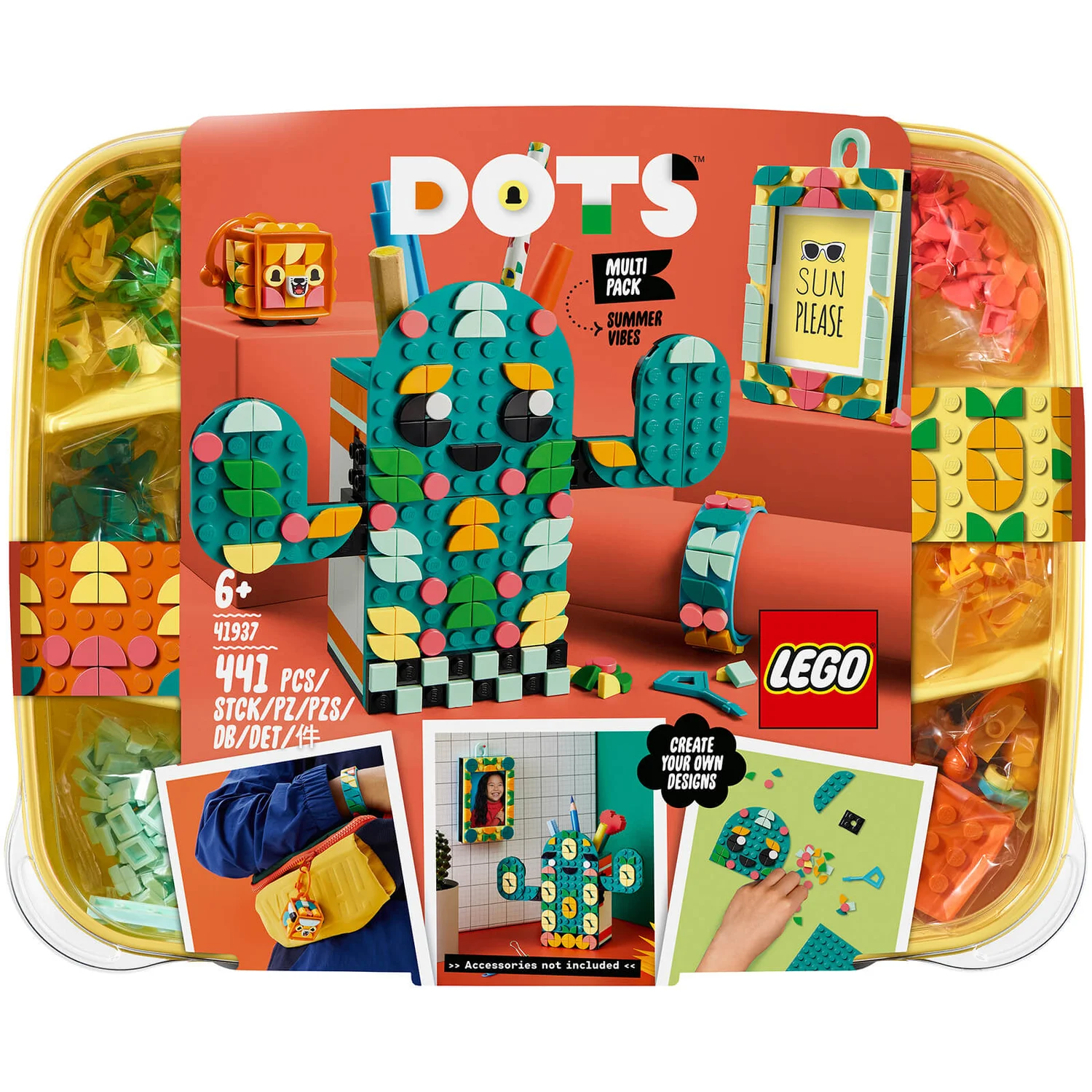 LEGO DOTS: Multi Pack – Summer Vibes 4in1 Craft Set (41937)