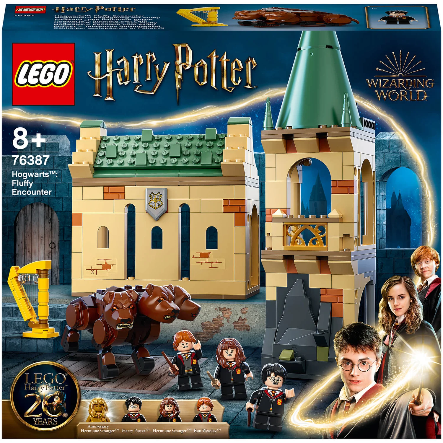 LEGO Harry Potter: Hogwarts Fluffy Encounter Castle Toy (76387)