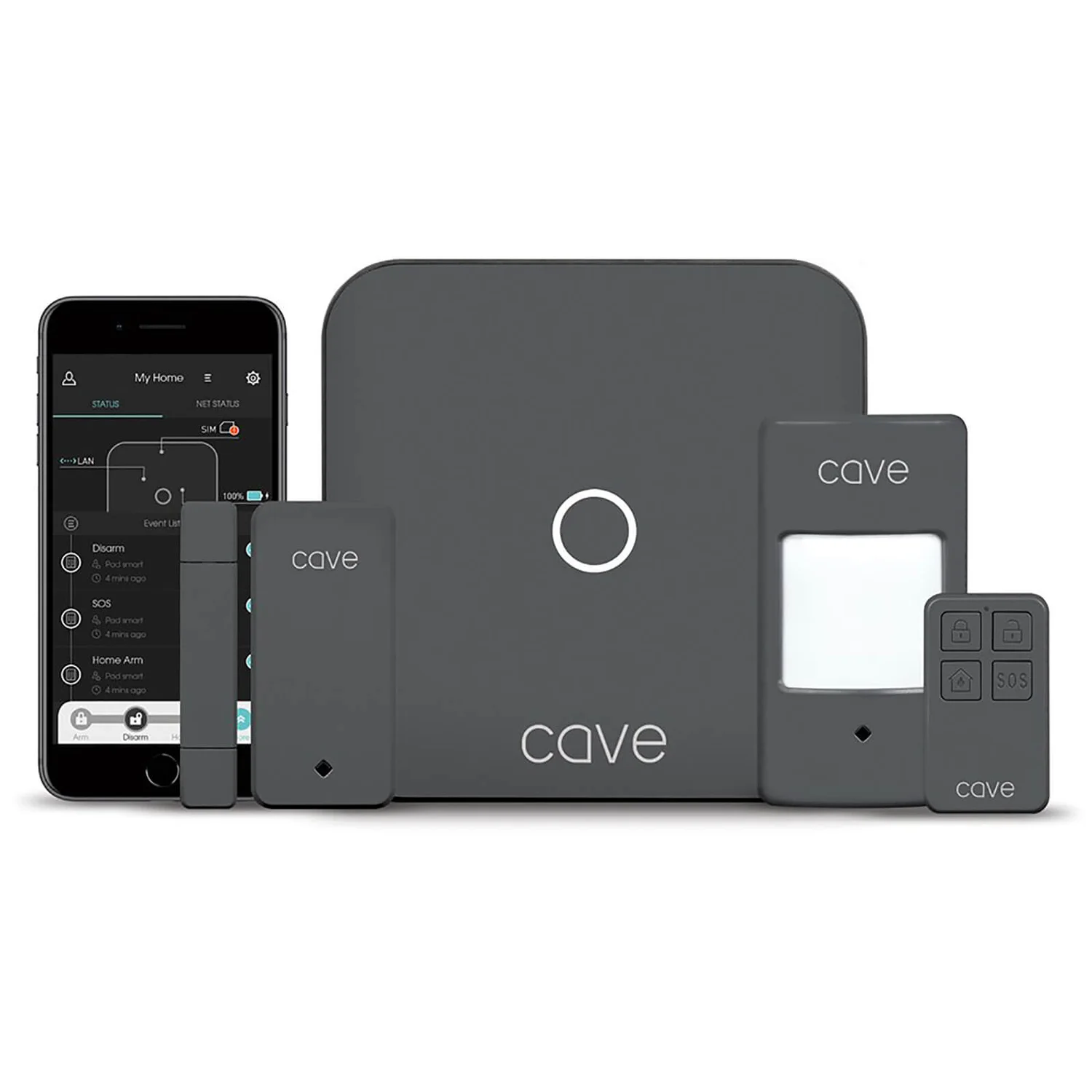 Veho Cave Smart Home Security Starter Kit