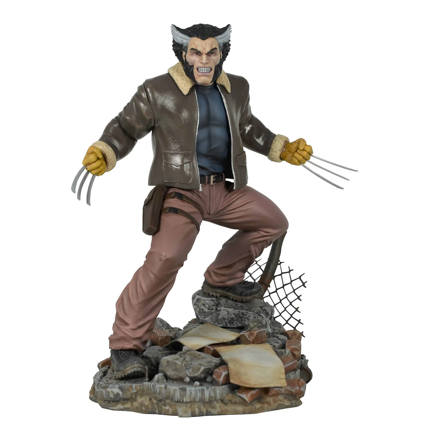 Diamond Select Marvel Gallery PVC-Figur - Comic Days Of Future Past Wolverine