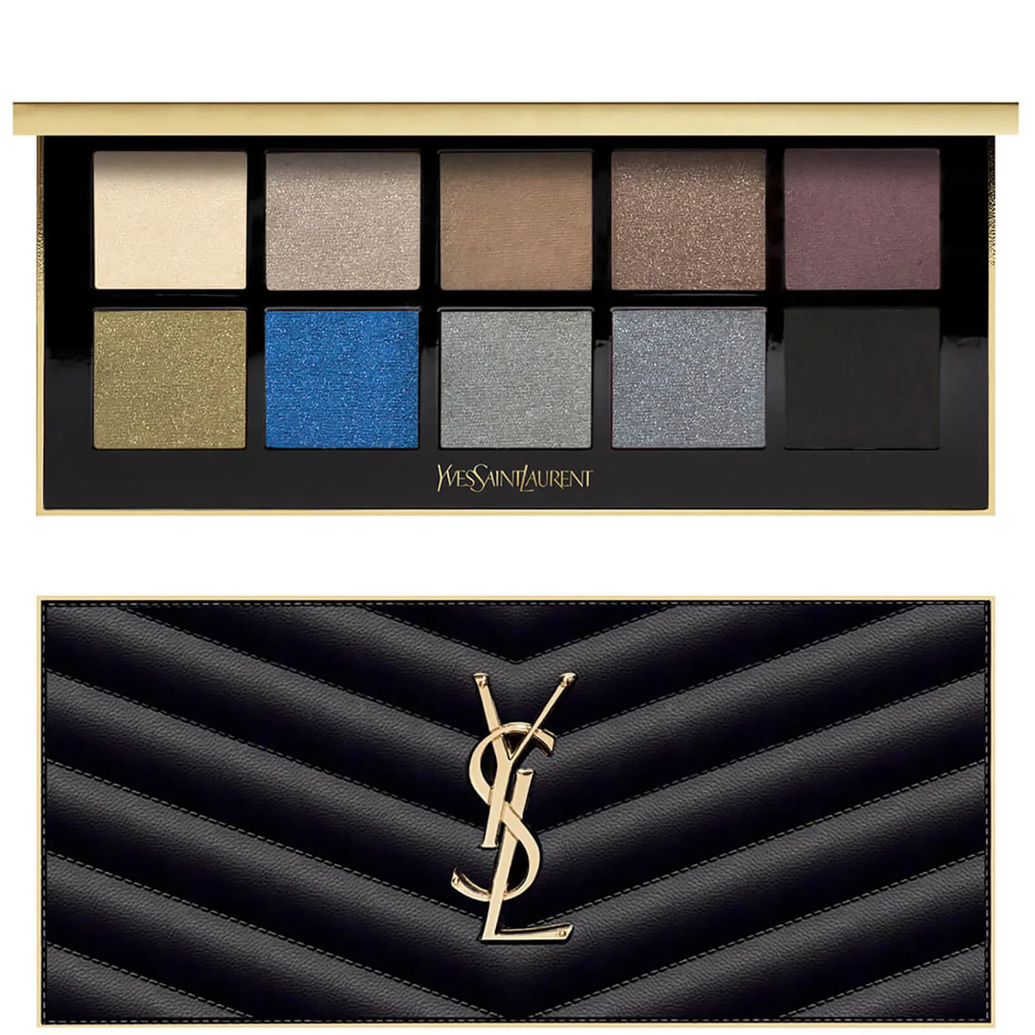 Paletă de farduri de ochi Yves Saint Laurent Exclusive Couture Colour Clutch - #4 Tuxedo 50g