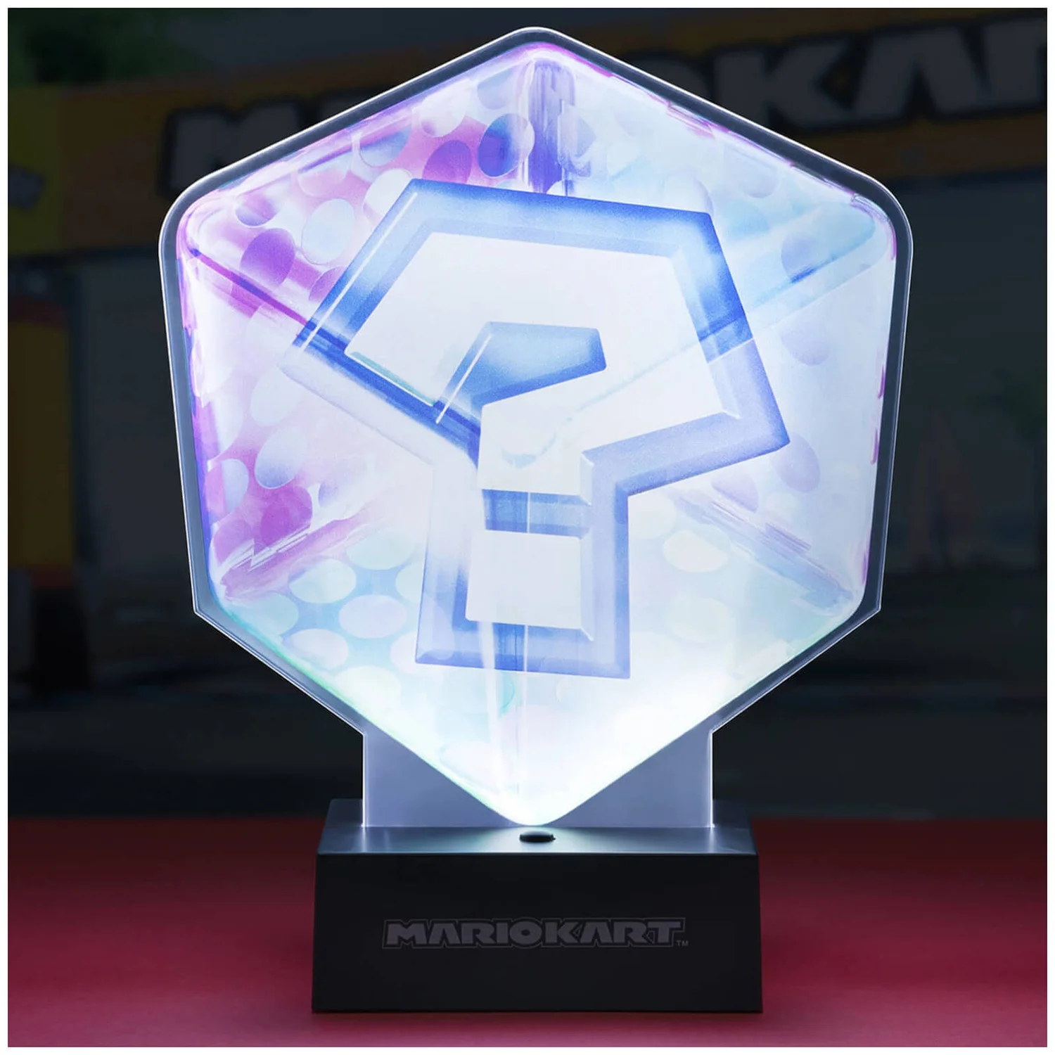 Mario Kart Acrylic Question Block Light