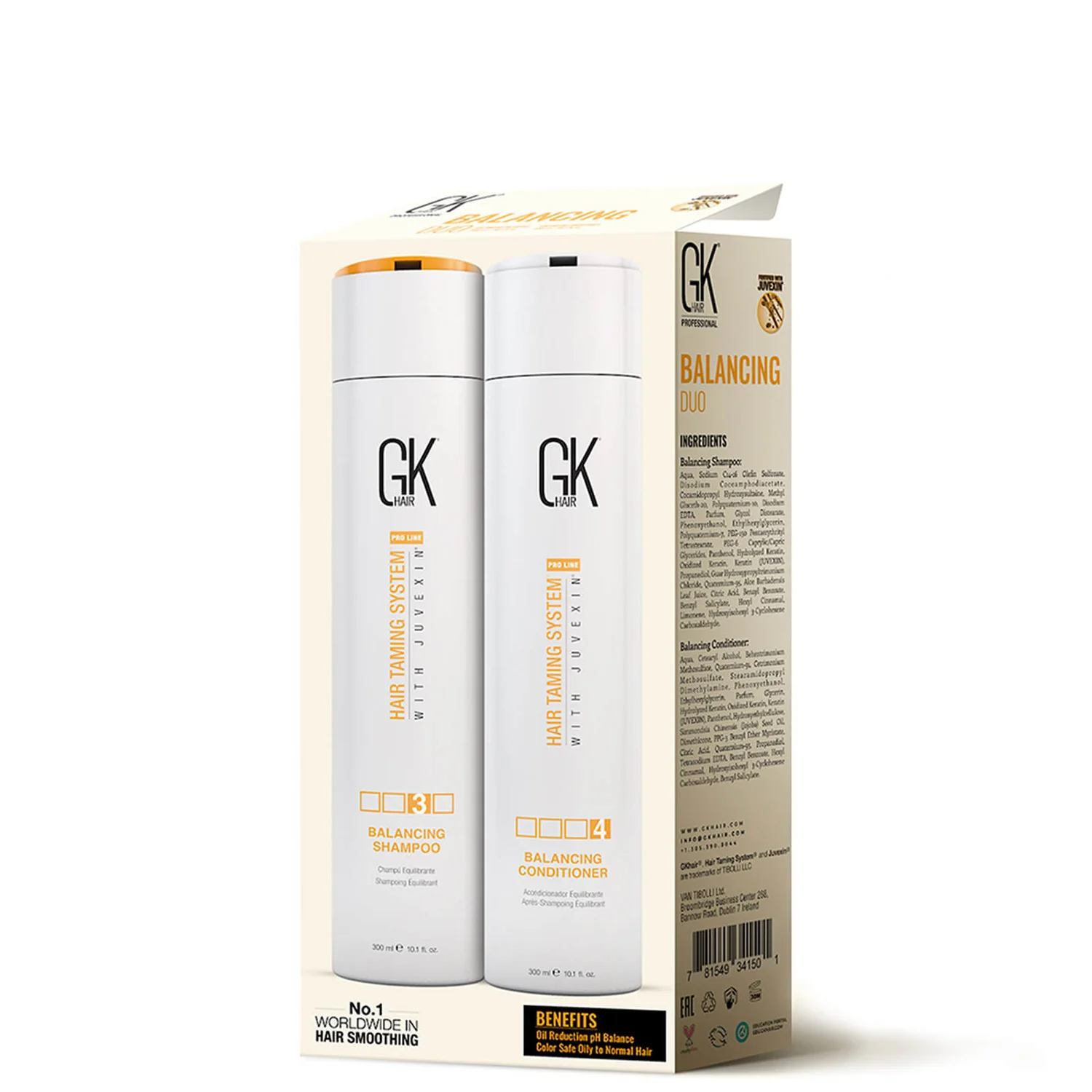 skinstore.com | GKhair Balancing Shampoo and Conditioner 300ml Duo