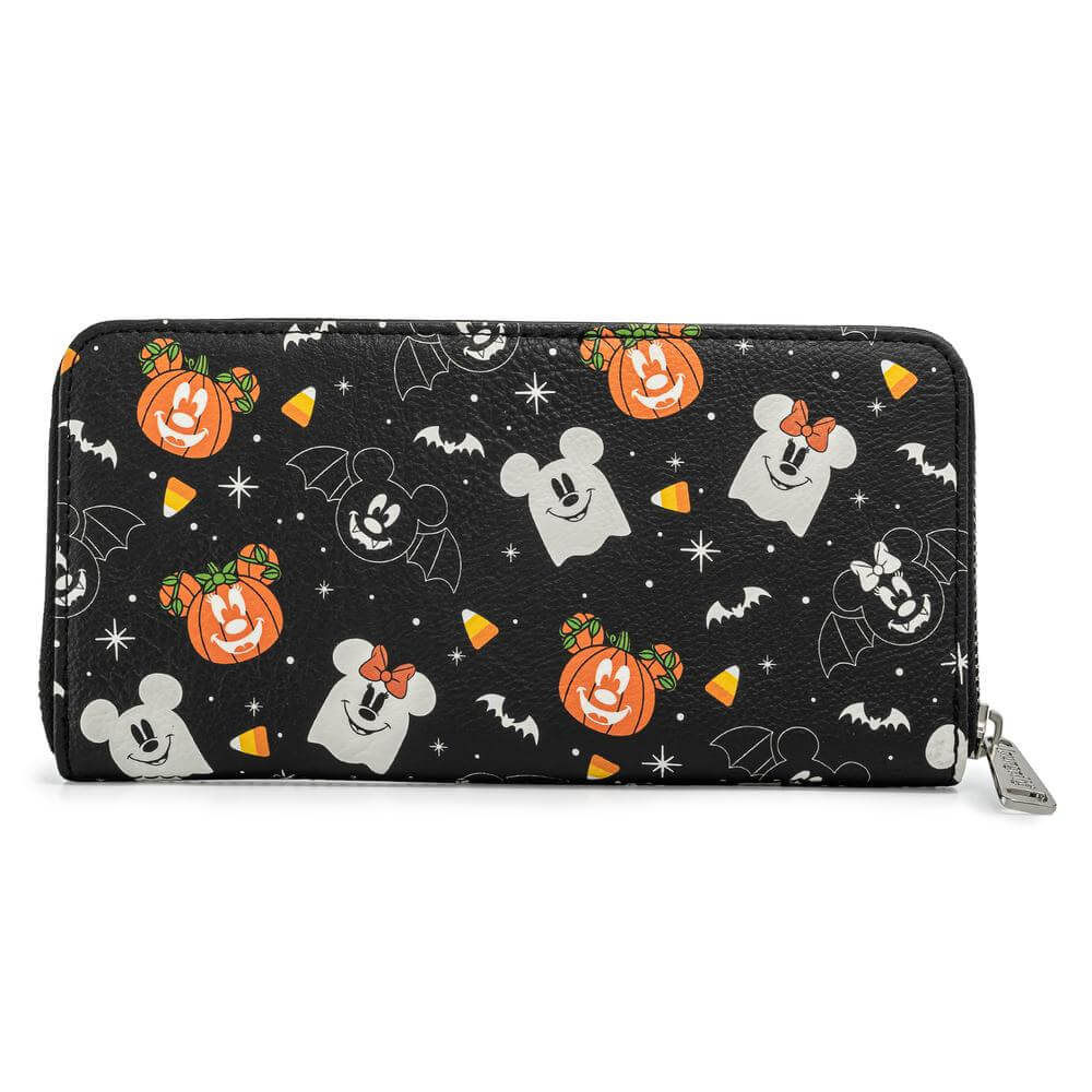 Loungefly Disney Spooky Mice Candy Corn Zip Around Wallet