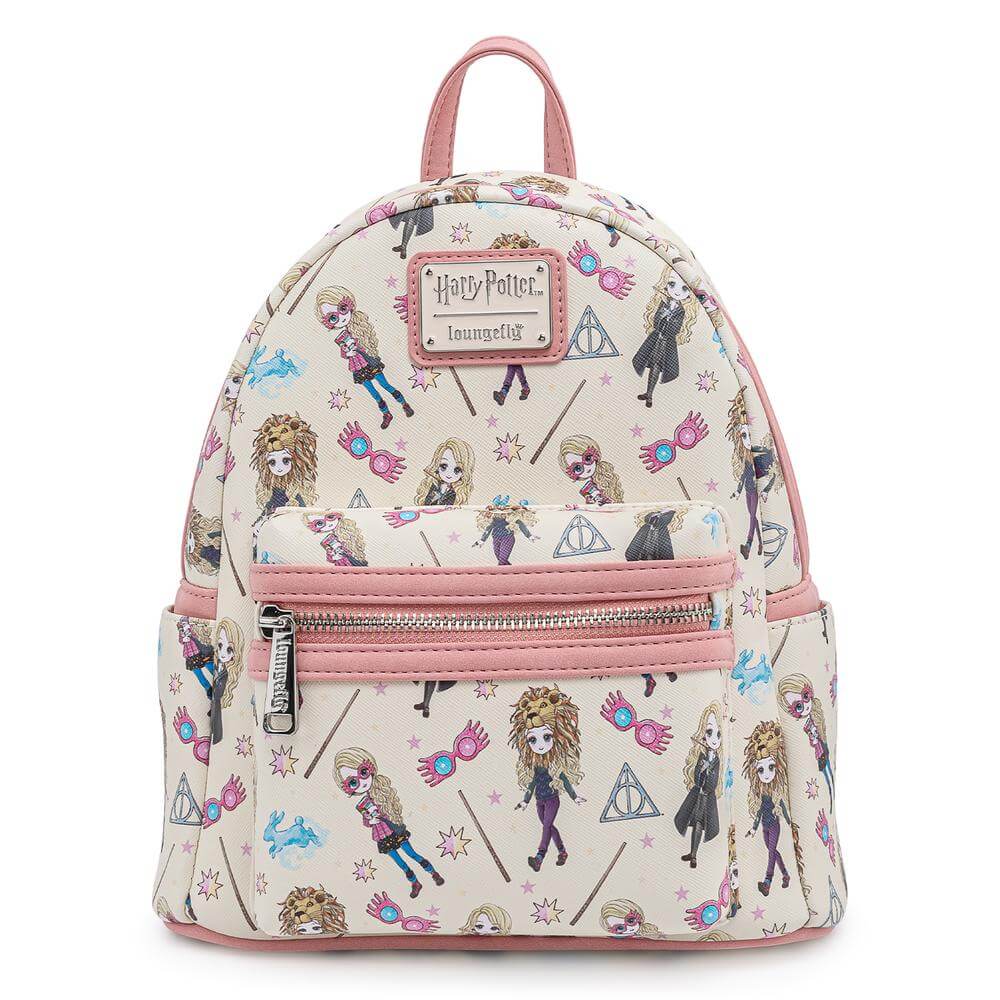 Loungefly Harry Potter Luna Lovegood AOP Mini Backpack