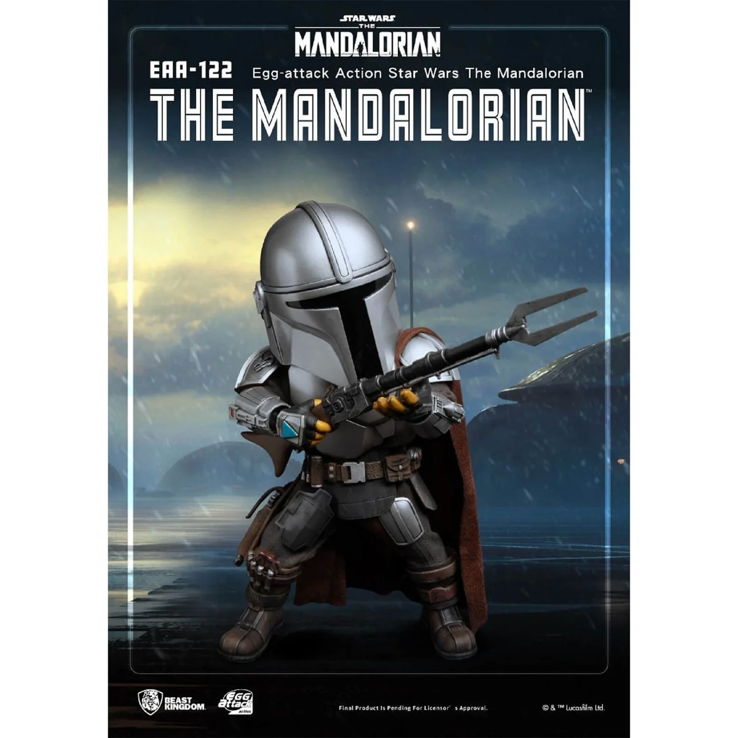 Beast Kingdom The Mandalorian Egg Attack Action Figure - The Mandalorian