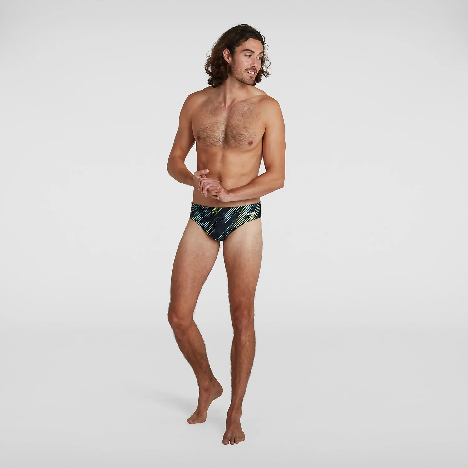 speedo.com | Allover 7cm Trunks Black