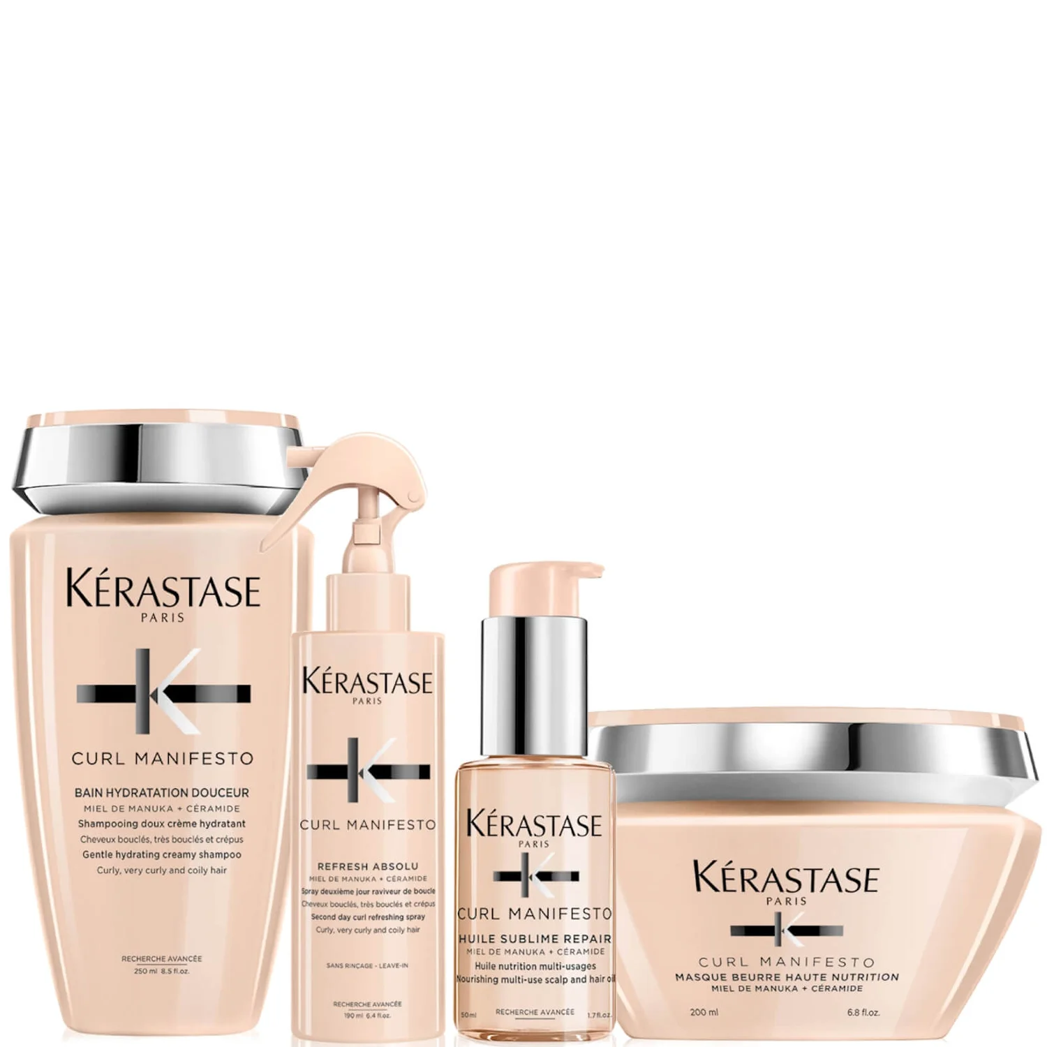 Conjunto Completo para Cabelos Cacheados da Kérastase