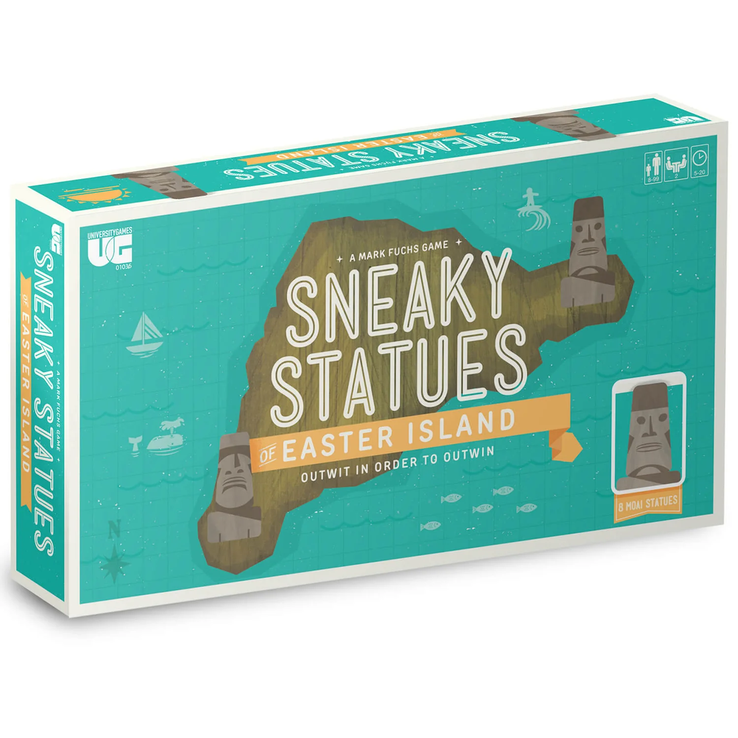 Sneaky Statues of Easter Island Board Game