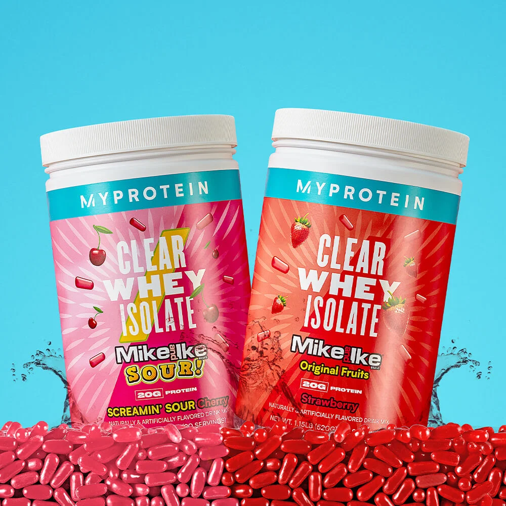 Clear Whey MIKE AND IKE® Flavors - 1.1lb - Sour Cherry