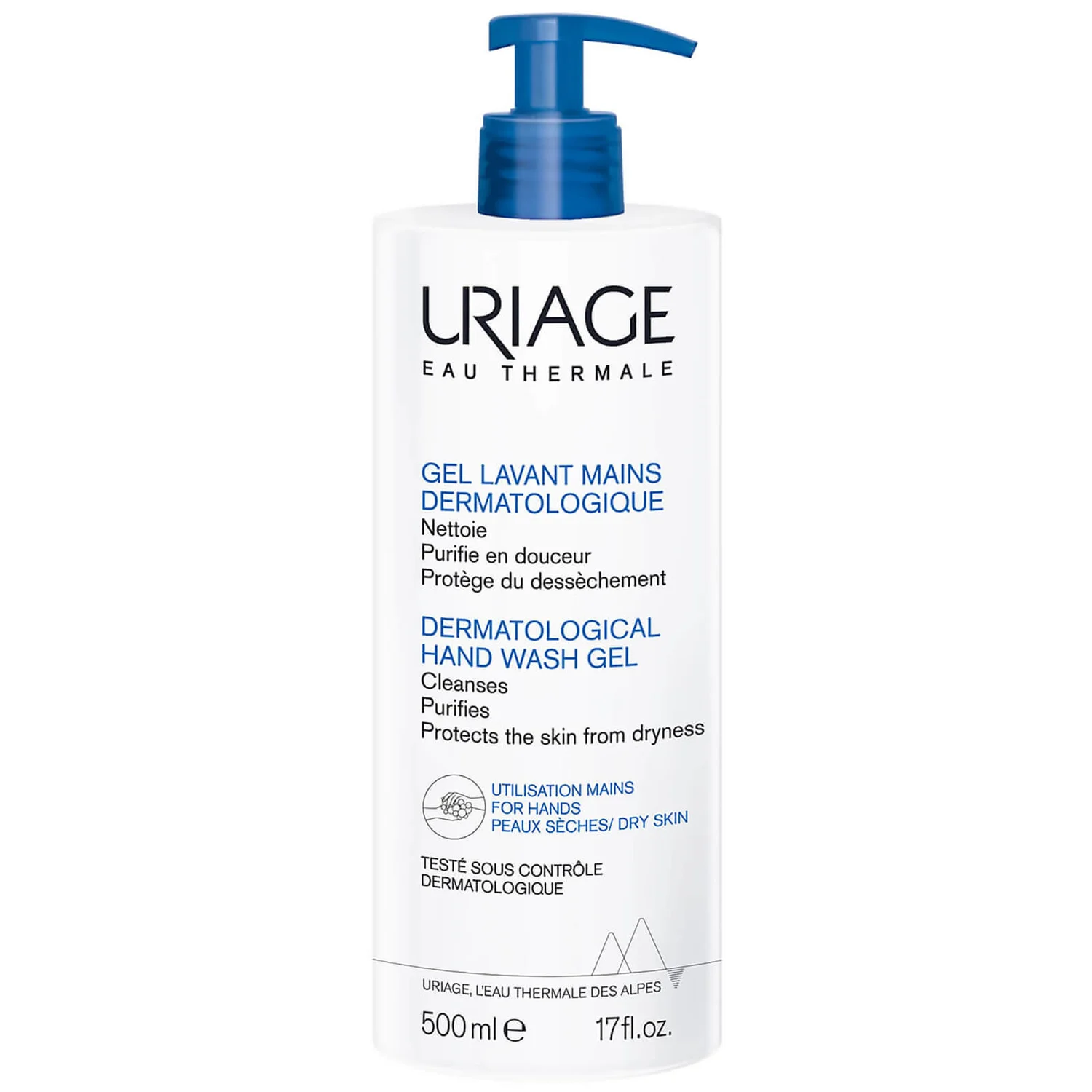 Uriage Δερματολογικό Gel πλύσης χεριών 500 ml