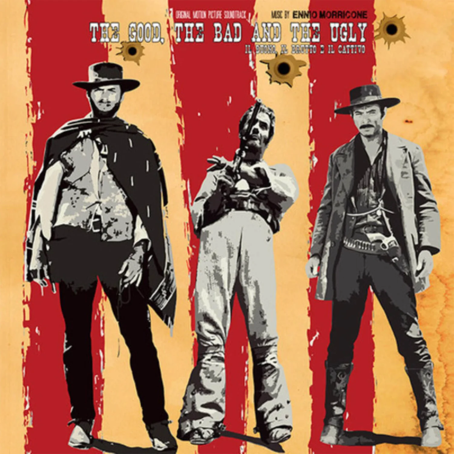 The Good, The Bad And The Ugly (Original Motion Picture Soundtrack) Vinyl (Clear)
