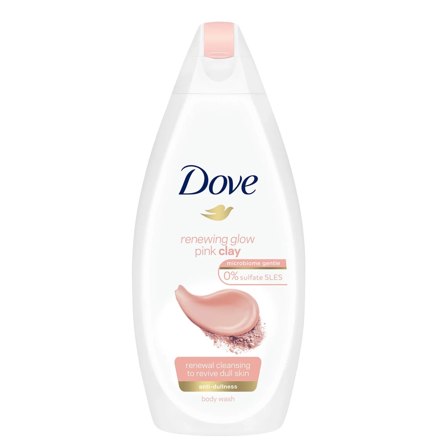 Dove Renewing Glow Pink Clay Body Wash 450ml Dove Renewing Glow Pink tělový mycí gel s jílem 450 ml