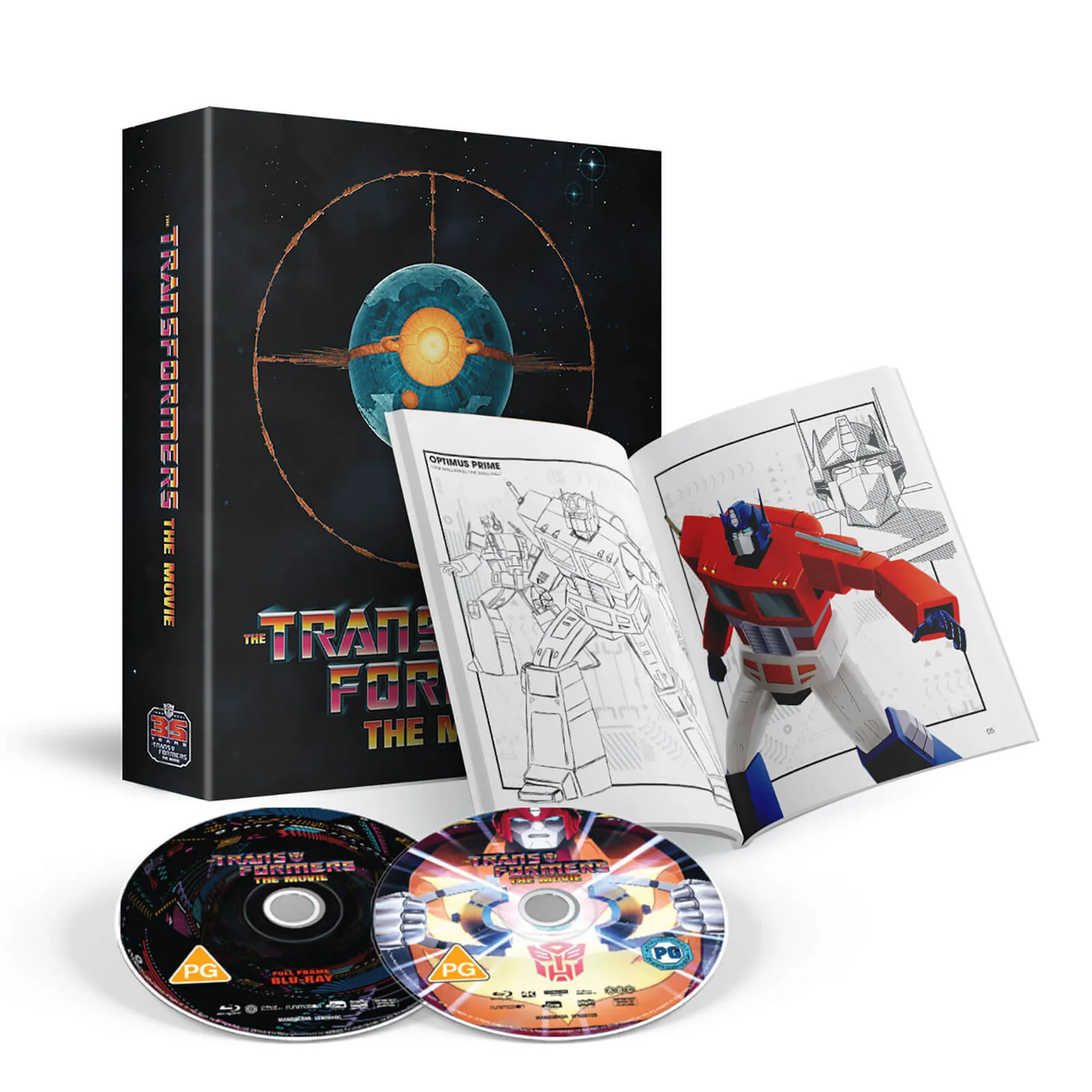 The Transformers: The Movie 35th Anniversary - Zavvi Exclusive 4K Ultra HD Limited Collectors Edition (Includes Blu-ray)