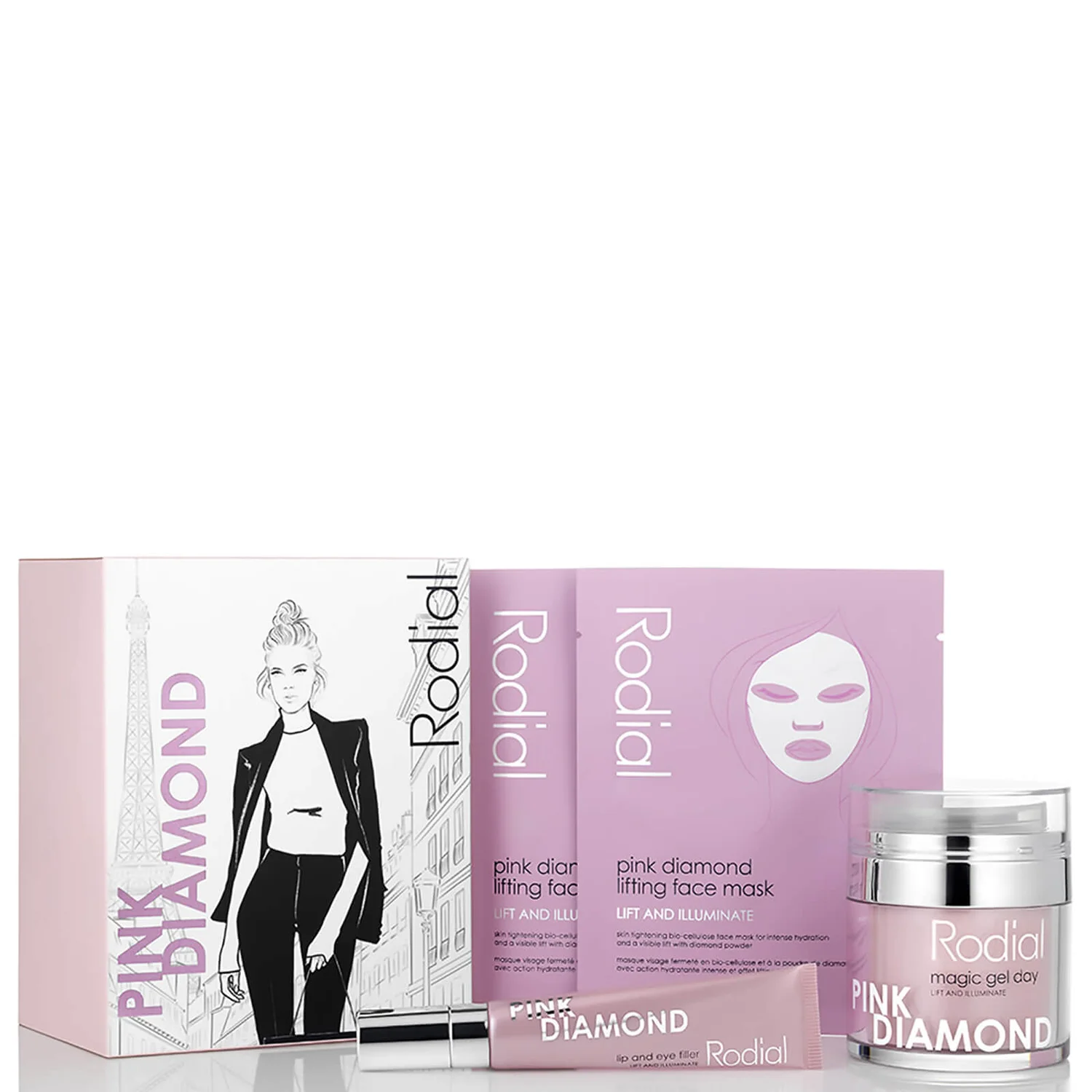 Rodial Pink Diamond Magic Gel Duo