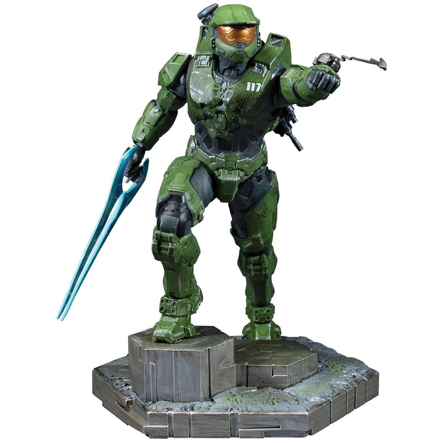 Dark Horse Halo Infinite Master Chief with Grappleshot - 10 Inch PVC Statue
