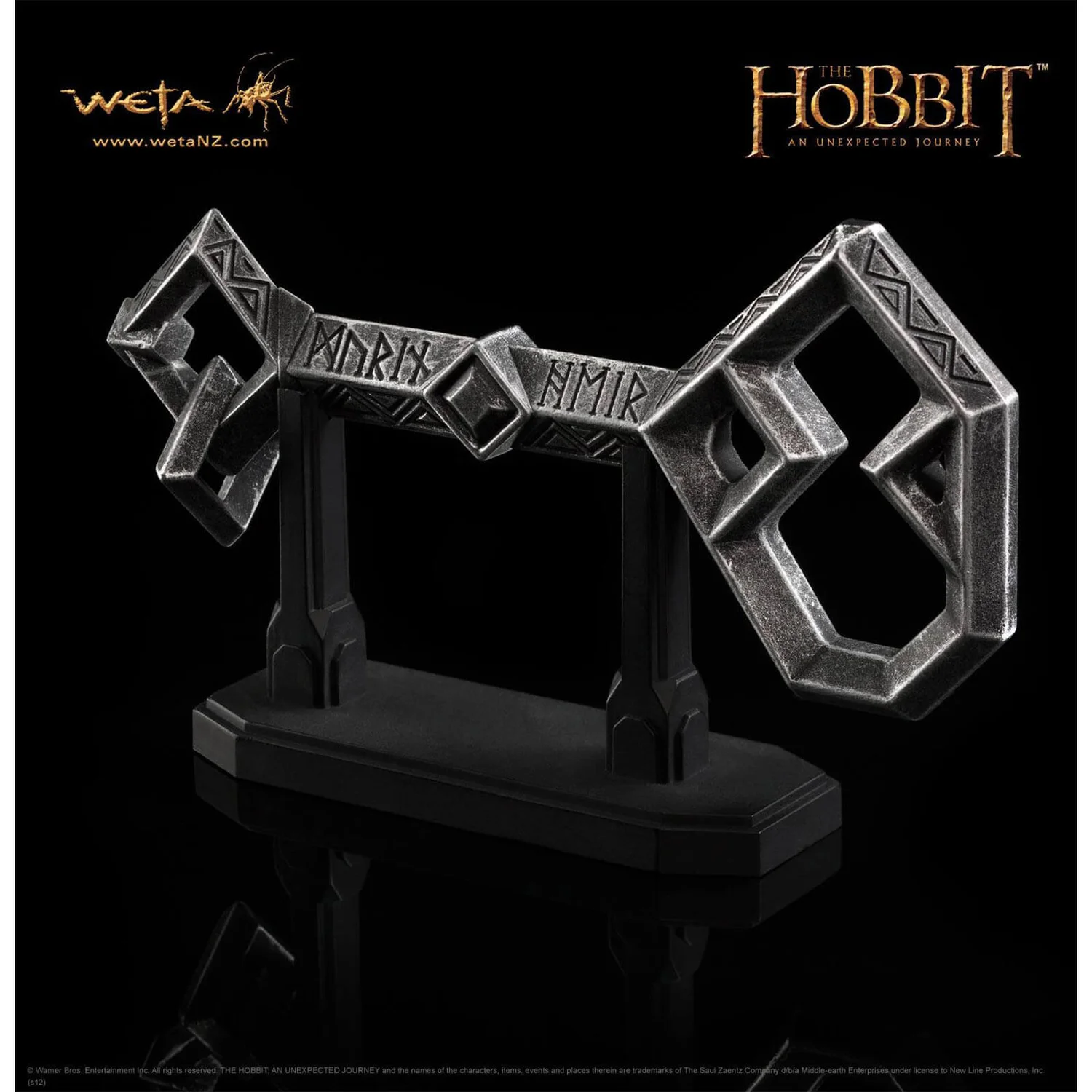 Weta Workshop The Hobbit Replica 1/1 Scale Key to Erebor 13cm