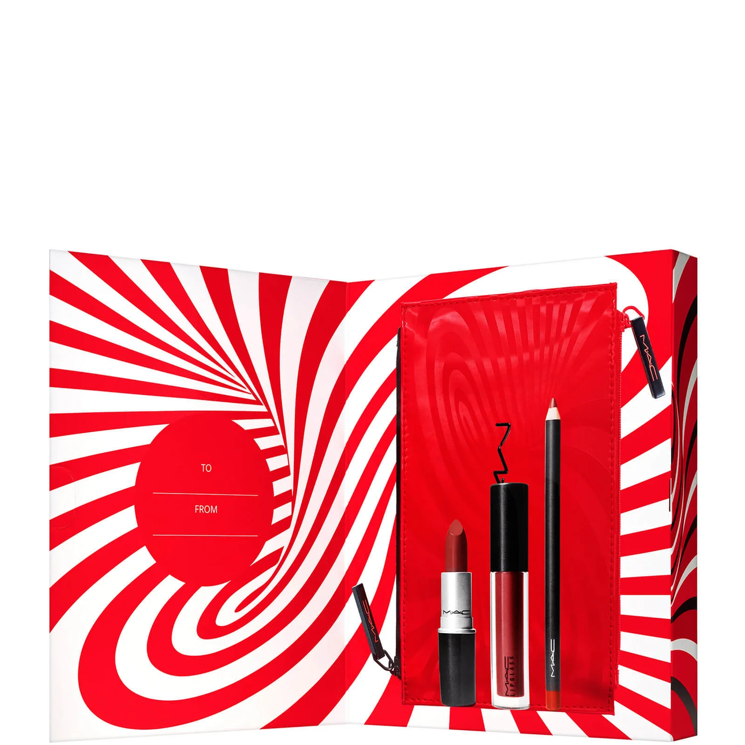 MAC Red Best-Kept Secret Lip Kit Christmas Holiday 2021
